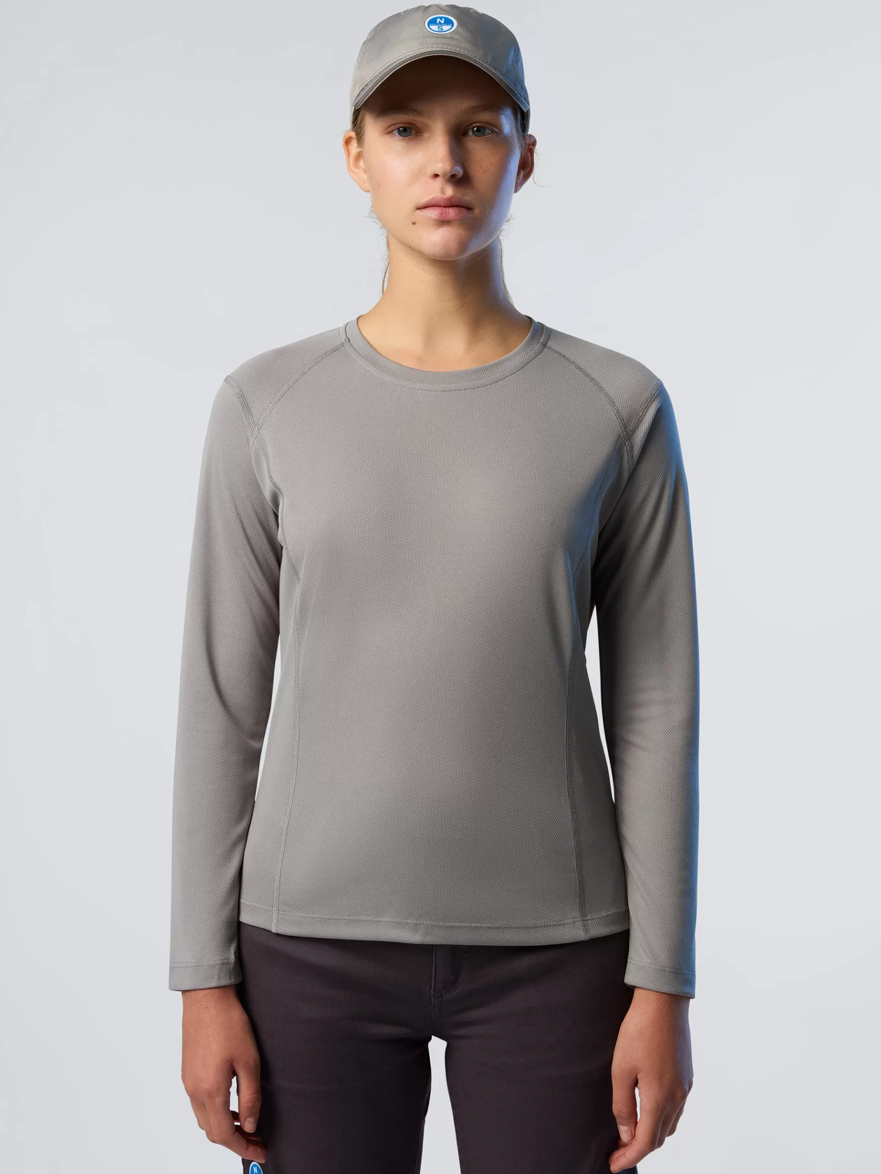 North Sails Maglia tecnica a maniche lunghe Regatta FW>Donna T-shirts