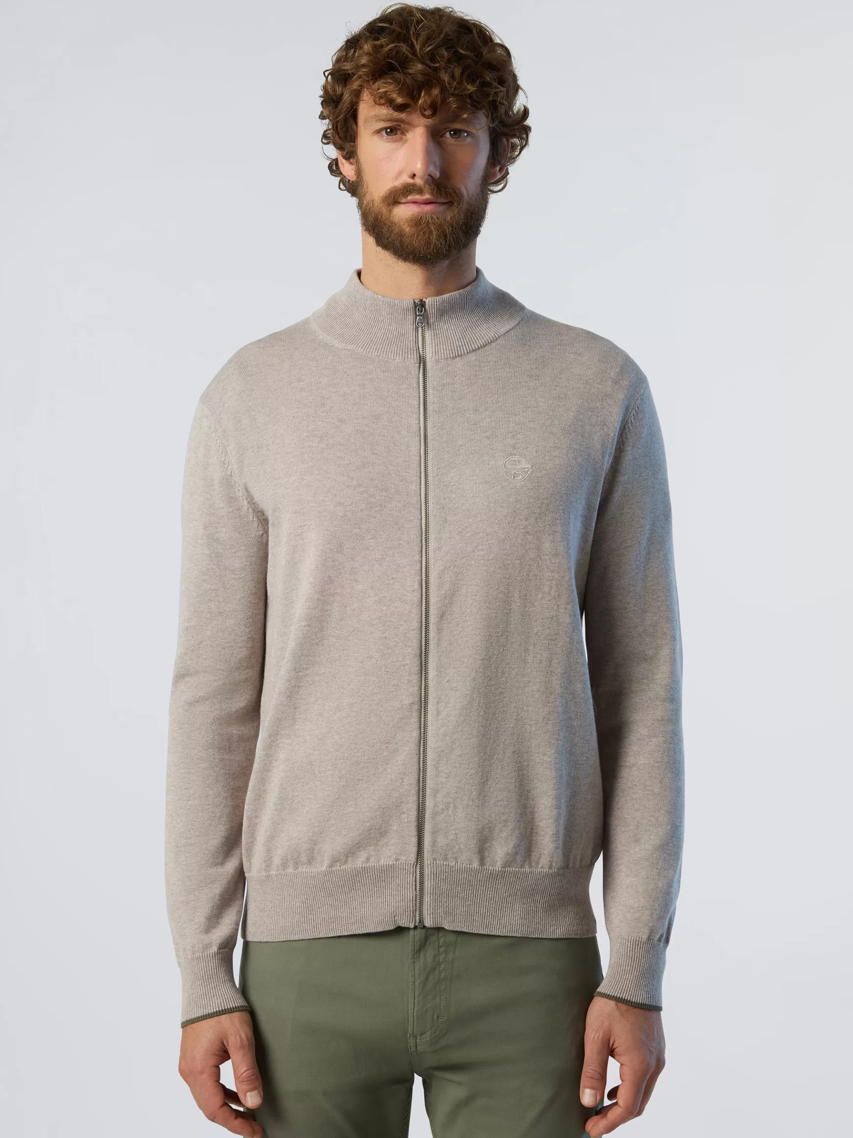 North Sails Maglione collo alto con zip>Uomo Outlet | Maglioni E Cardigan