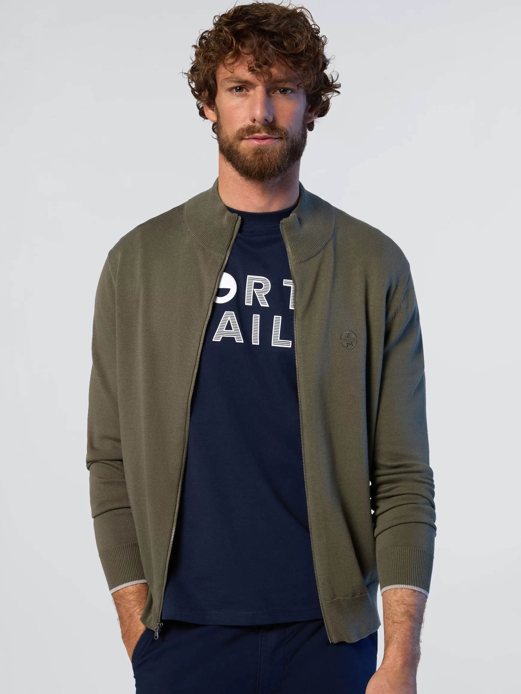 North Sails Maglione collo alto con zip>Uomo Outlet | Maglioni E Cardigan