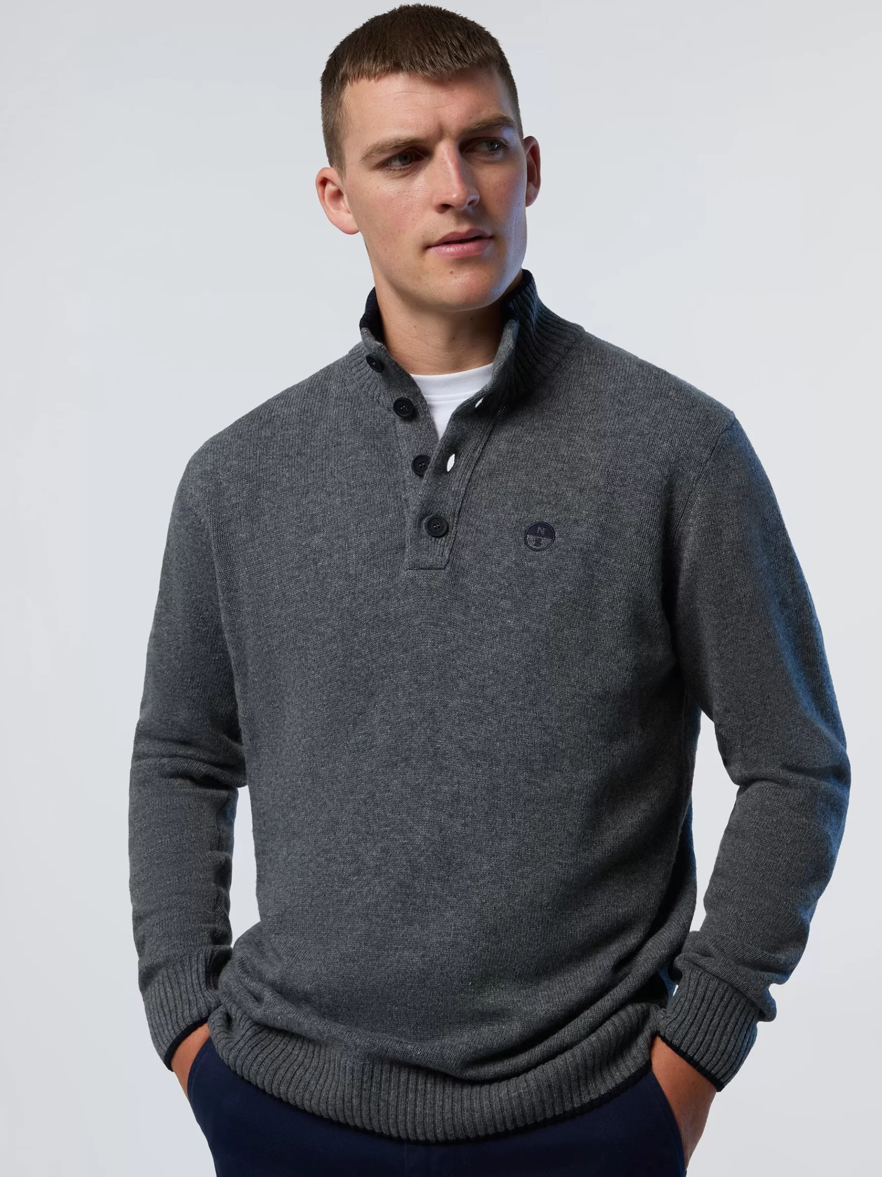 North Sails Maglione con bottoni>Uomo Maglioni E Cardigan