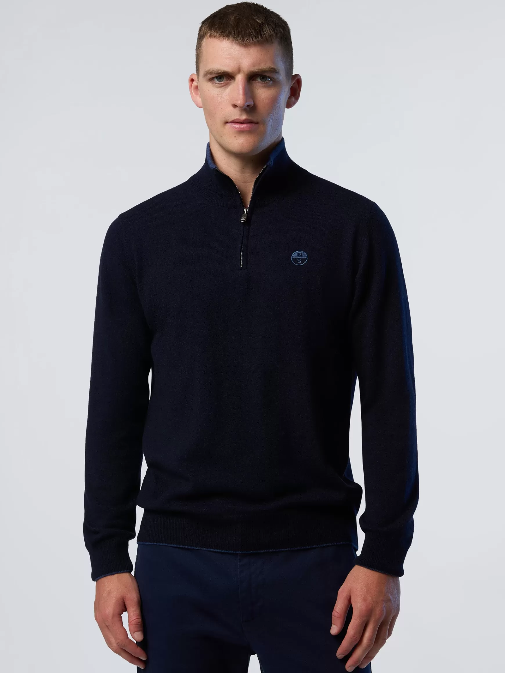 North Sails Maglione con mezza zip>Uomo Maglioni E Cardigan