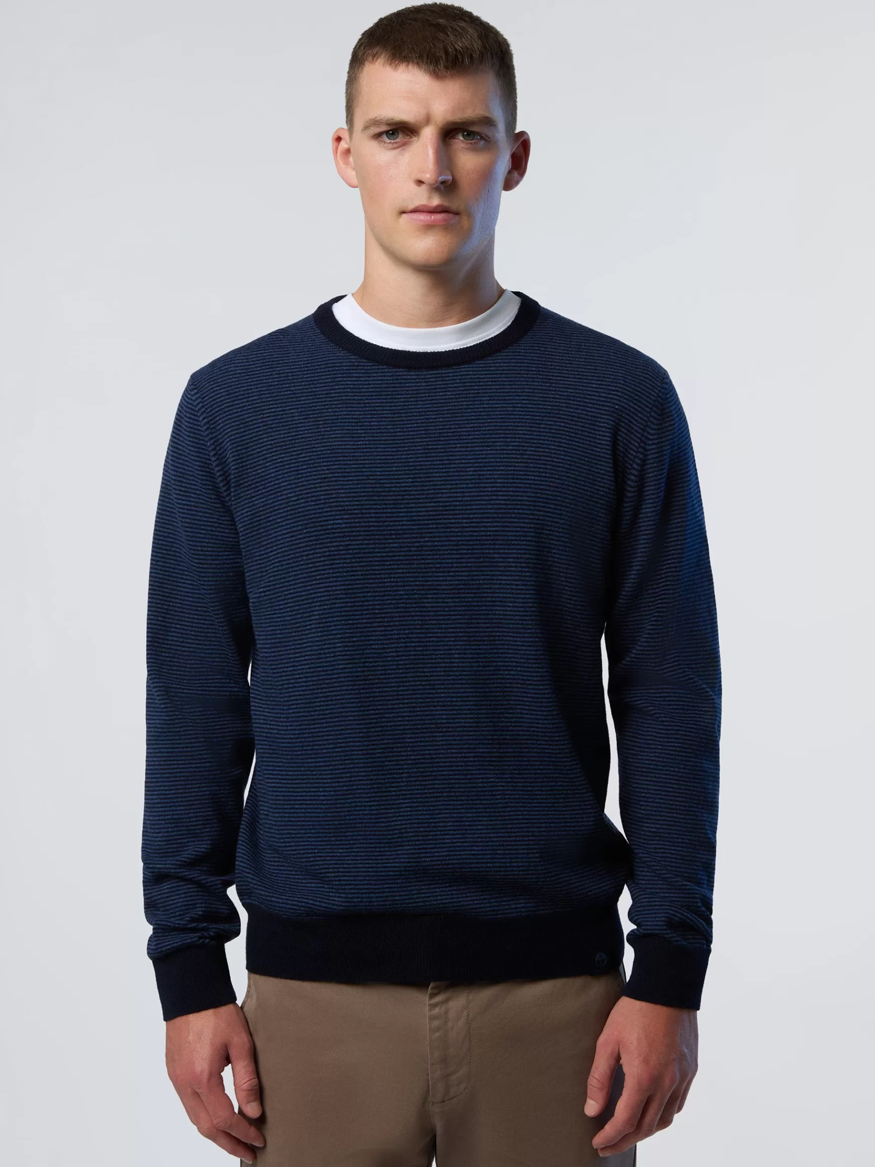 North Sails Maglione con motivo a righe>Uomo Maglioni E Cardigan