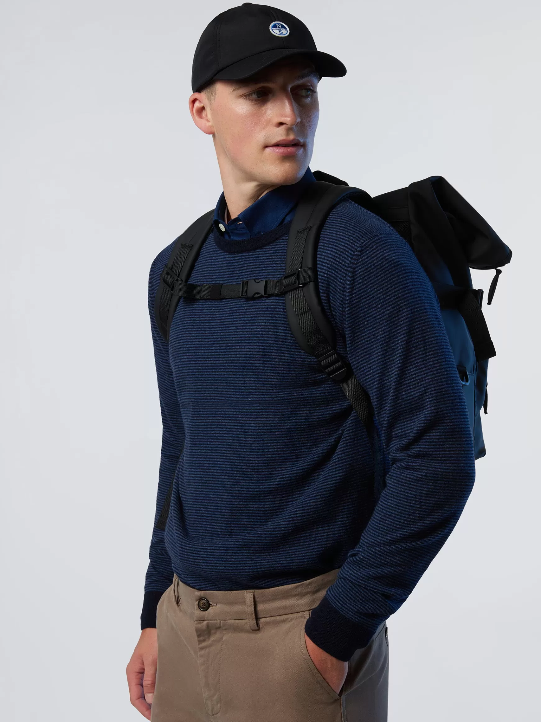 North Sails Maglione con motivo a righe>Uomo Maglioni E Cardigan