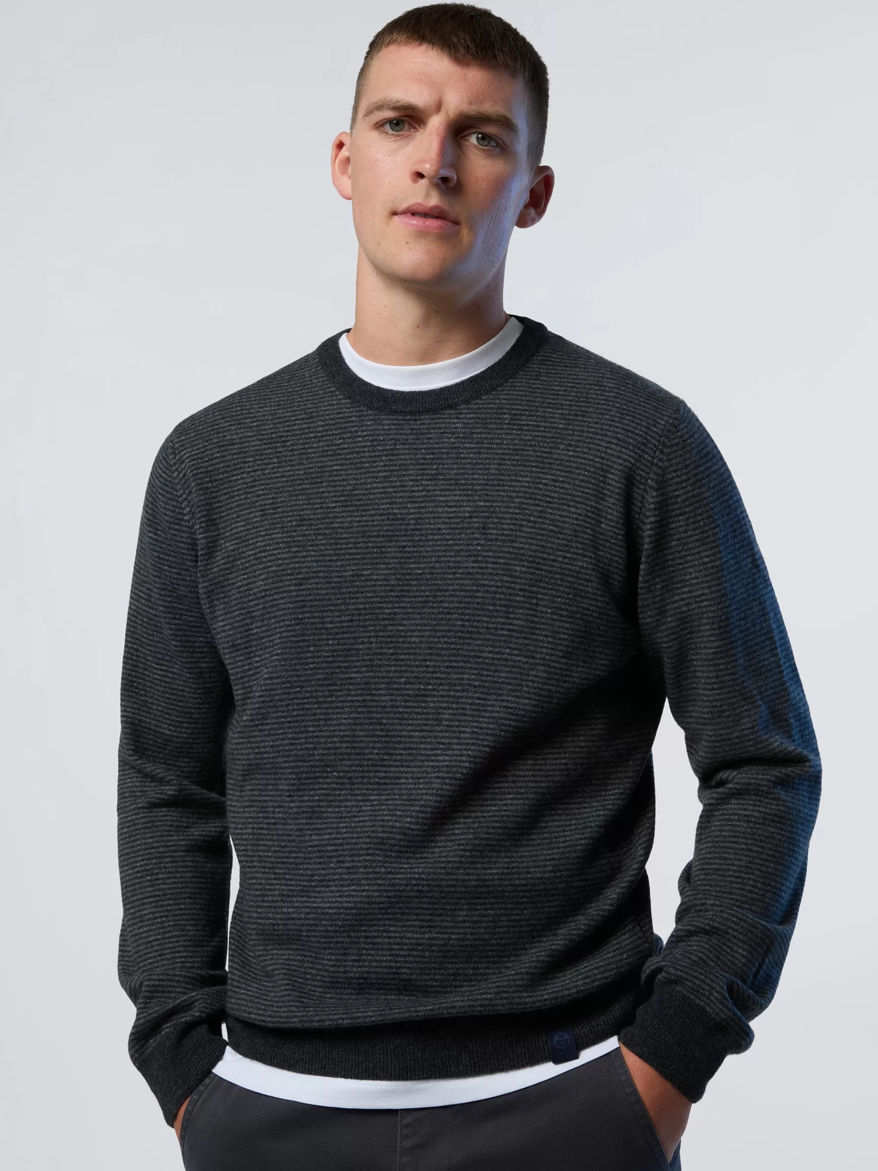 North Sails Maglione con motivo a righe>Uomo Maglioni E Cardigan