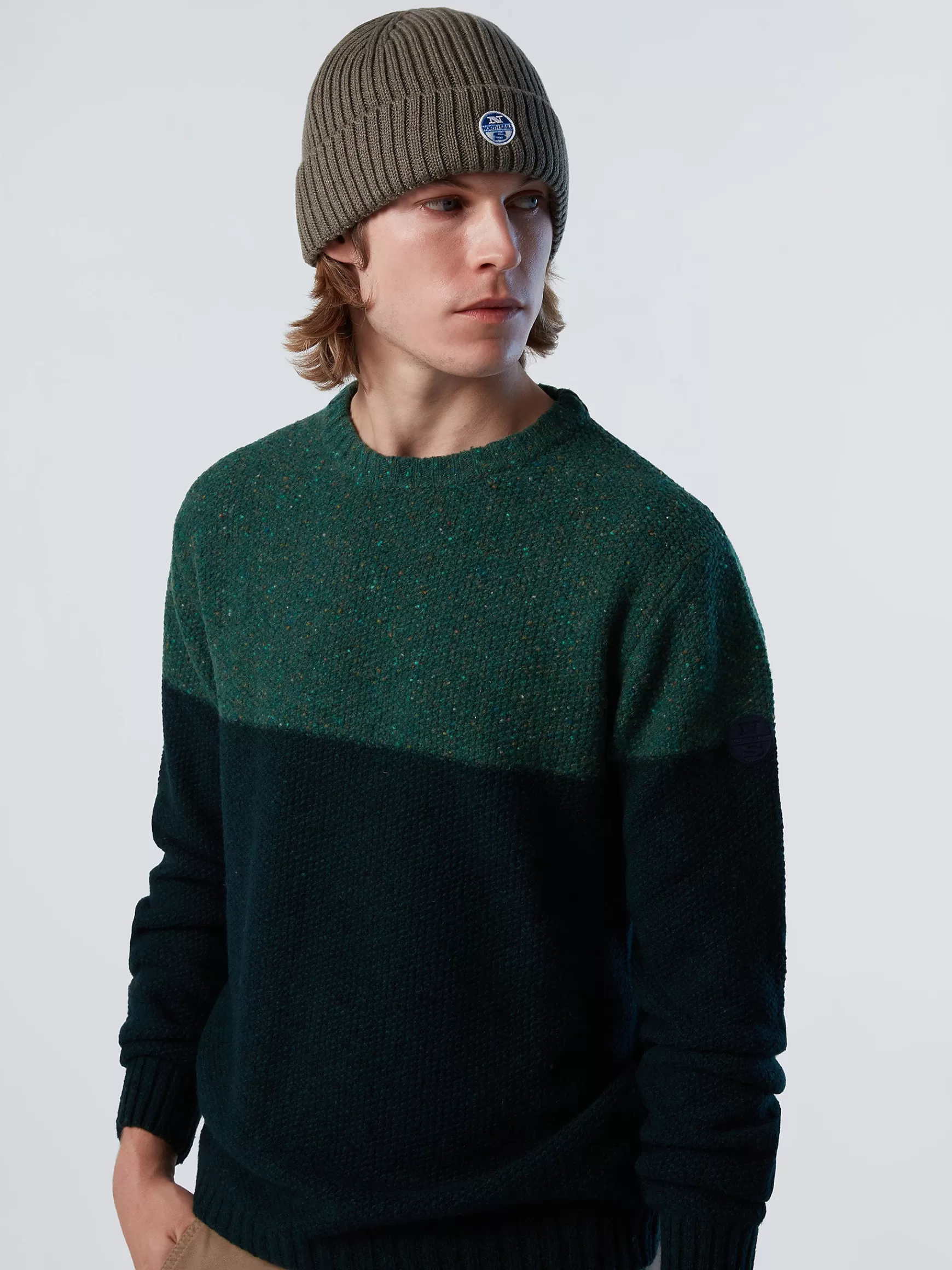North Sails Maglione con motivo color block>Uomo Outlet | Maglioni E Cardigan
