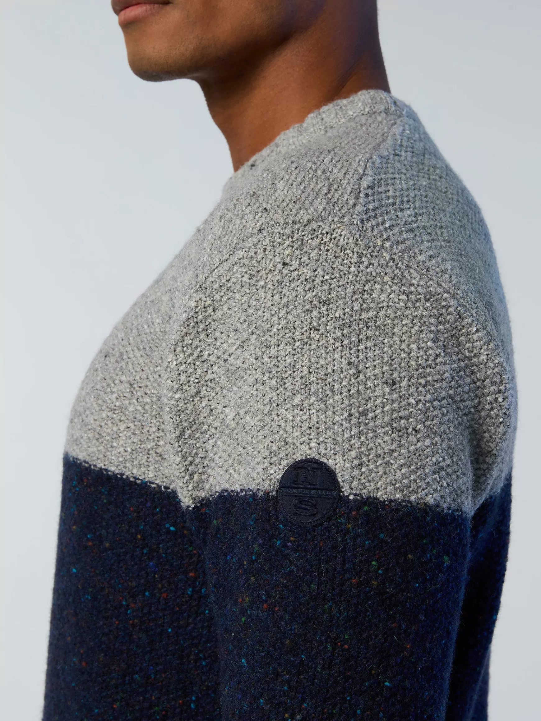 North Sails Maglione con motivo color block>Uomo Outlet | Maglioni E Cardigan