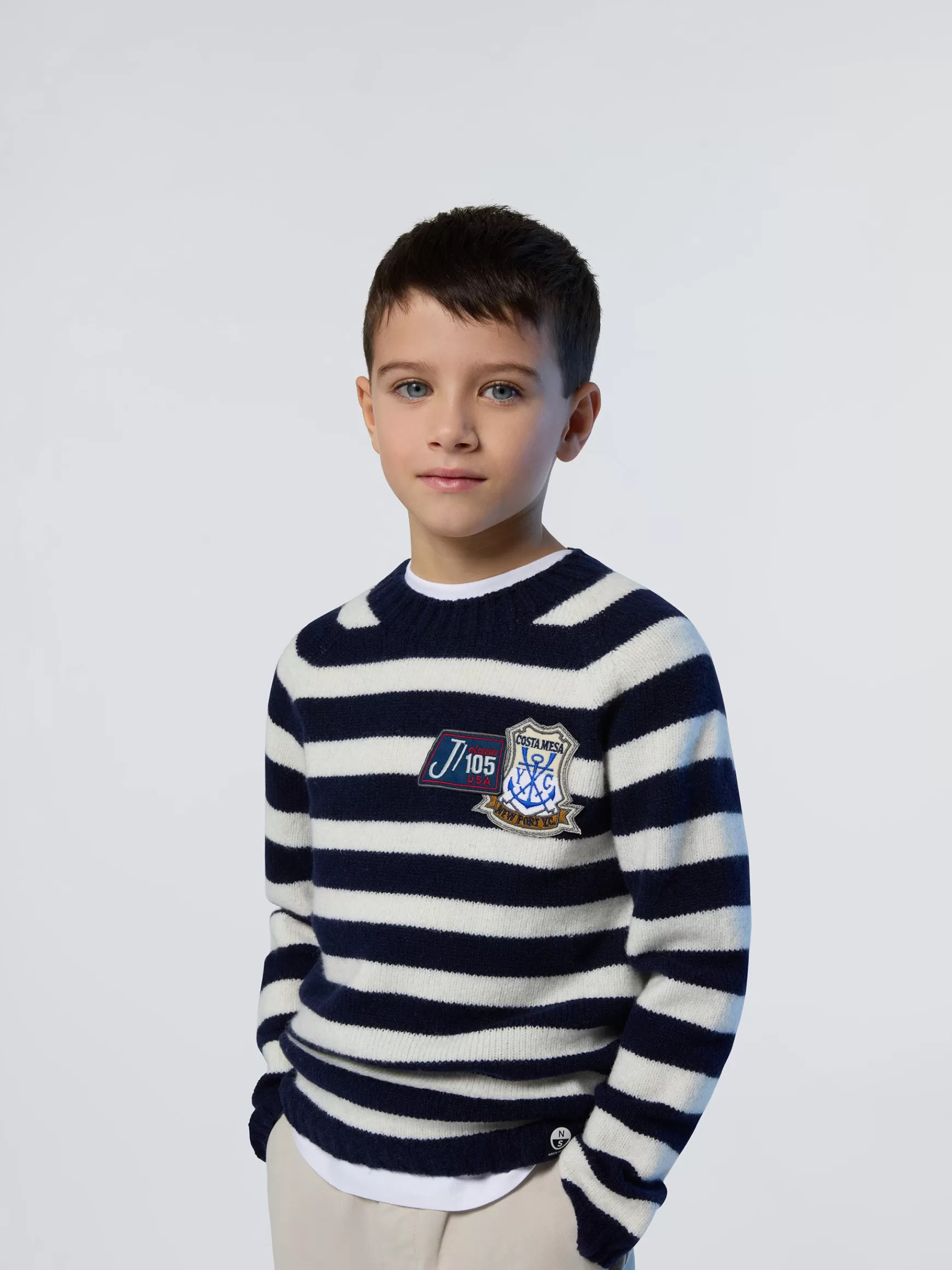 North Sails Maglione con patch riciclate> Maglioni E Cardigan