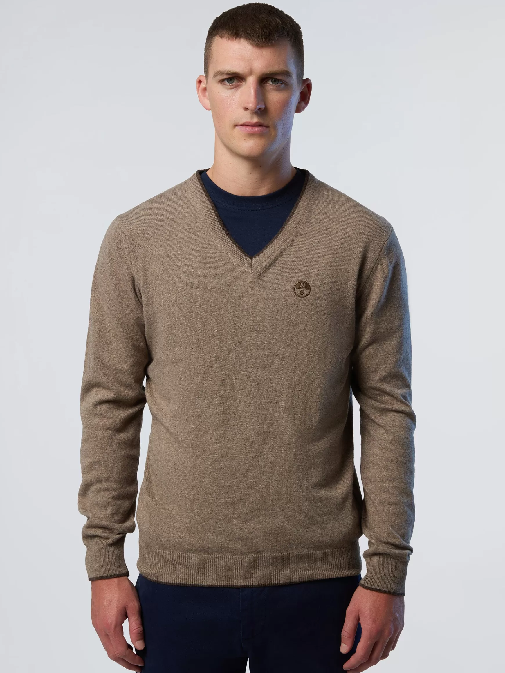 North Sails Maglione con scollo a V>Uomo Maglioni E Cardigan