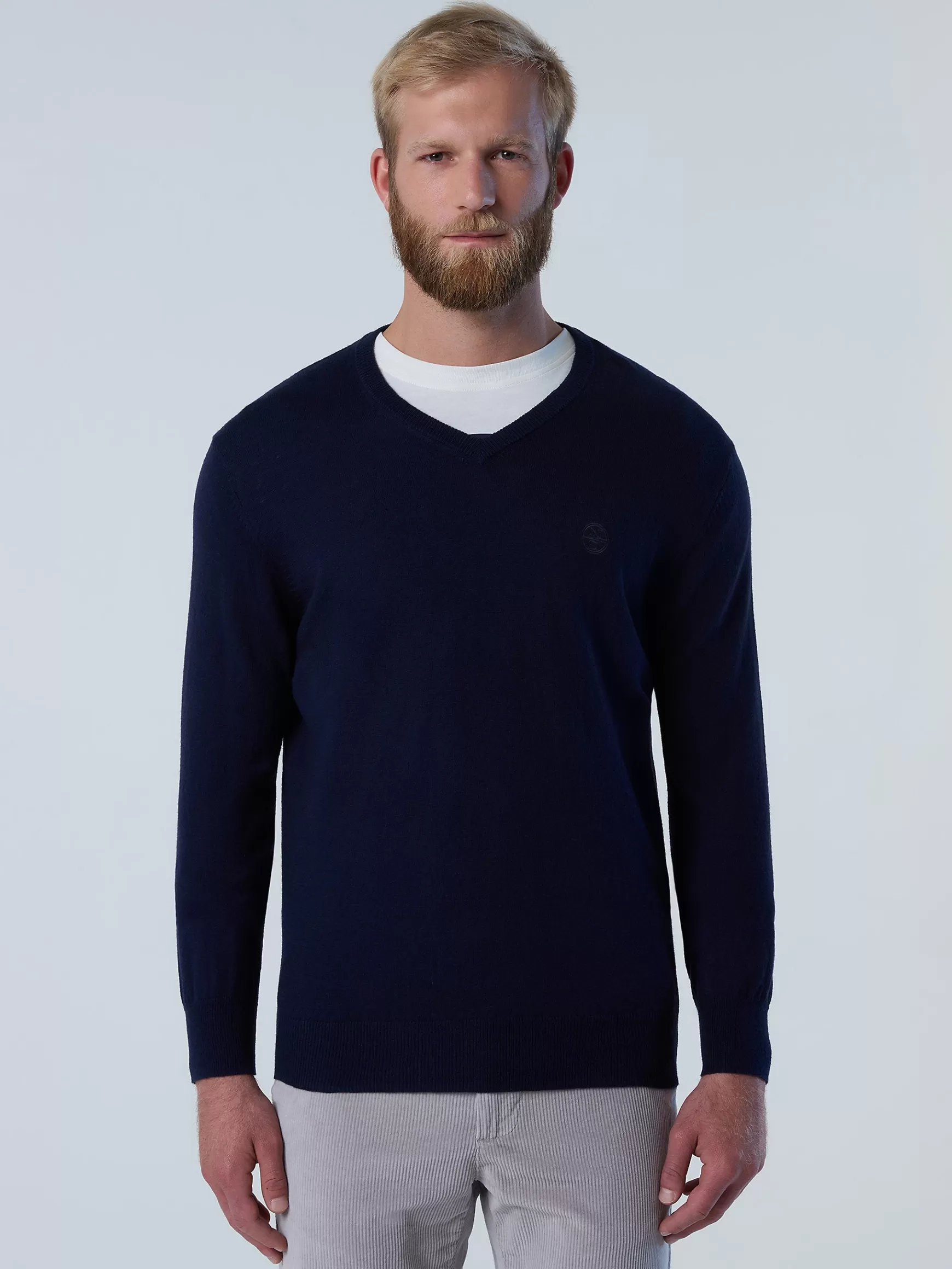 North Sails Maglione con scollo a V>Uomo Outlet | Maglioni E Cardigan