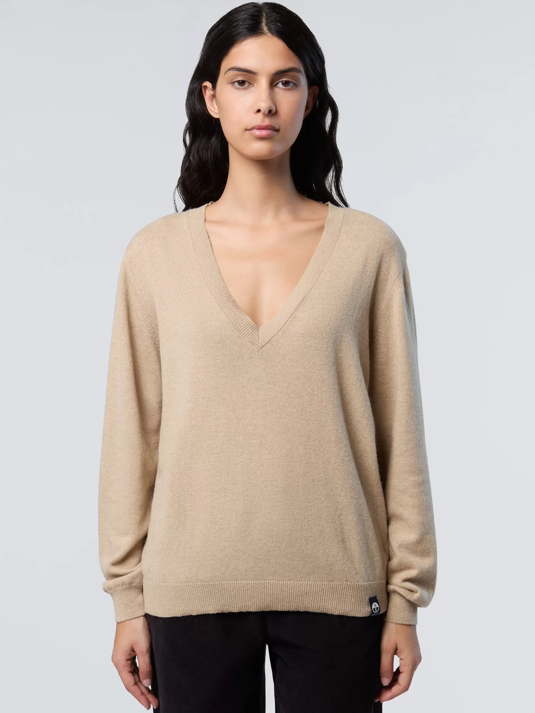North Sails Maglione con scollo a V>Donna Maglioni E Cardigan