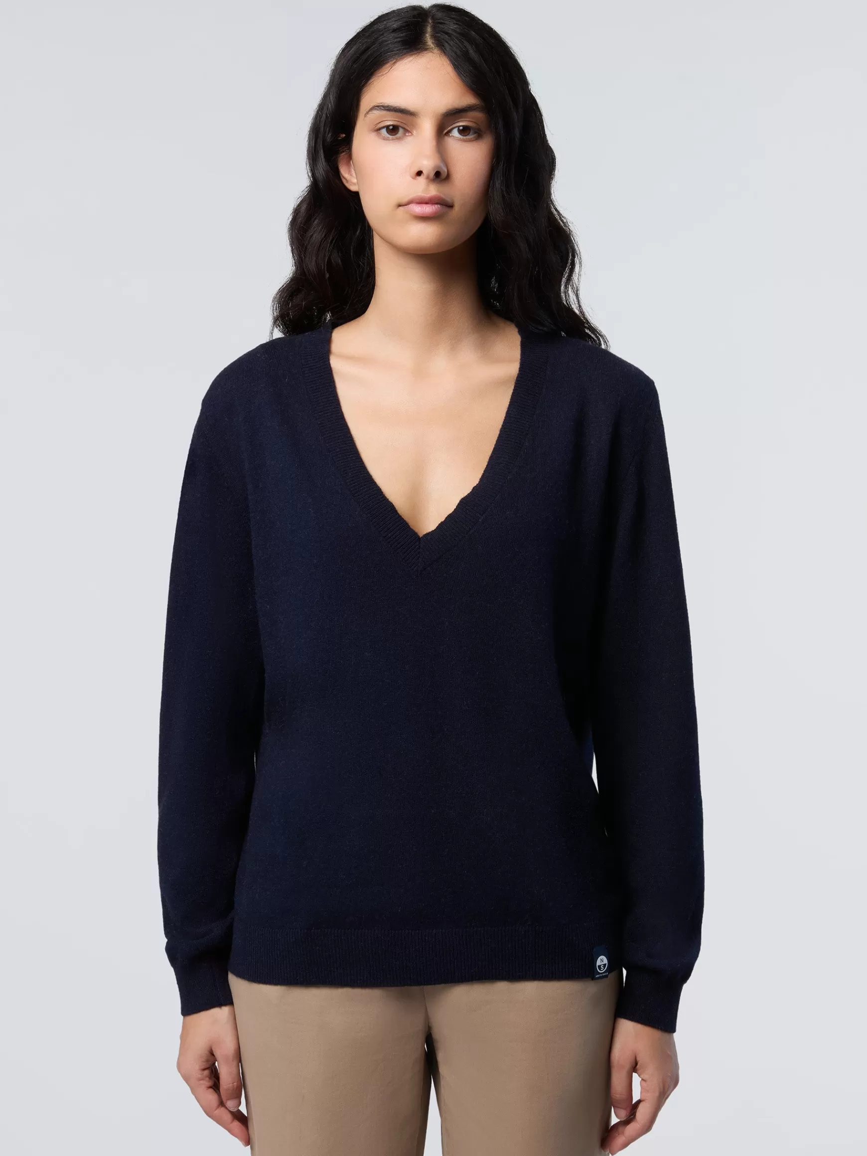 North Sails Maglione con scollo a V>Donna Maglioni E Cardigan