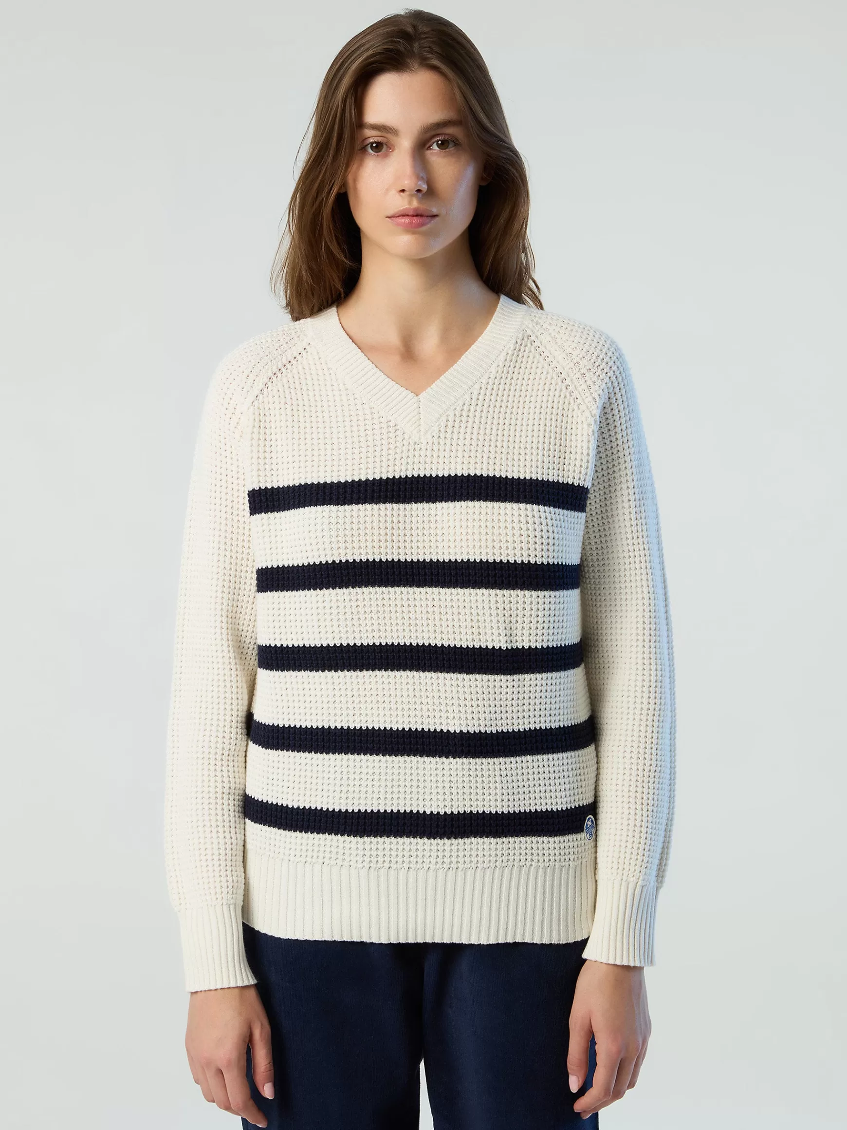 North Sails Maglione con scollo a V>Donna Outlet | Maglioni E Cardigan