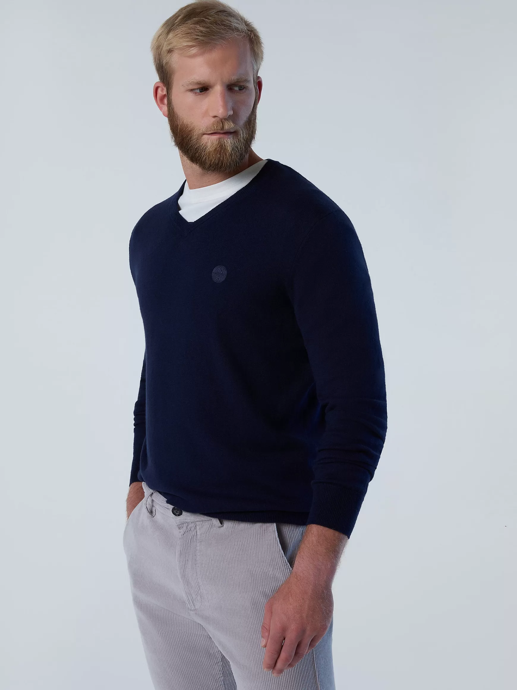 North Sails Maglione con scollo a V>Uomo Outlet | Maglioni E Cardigan