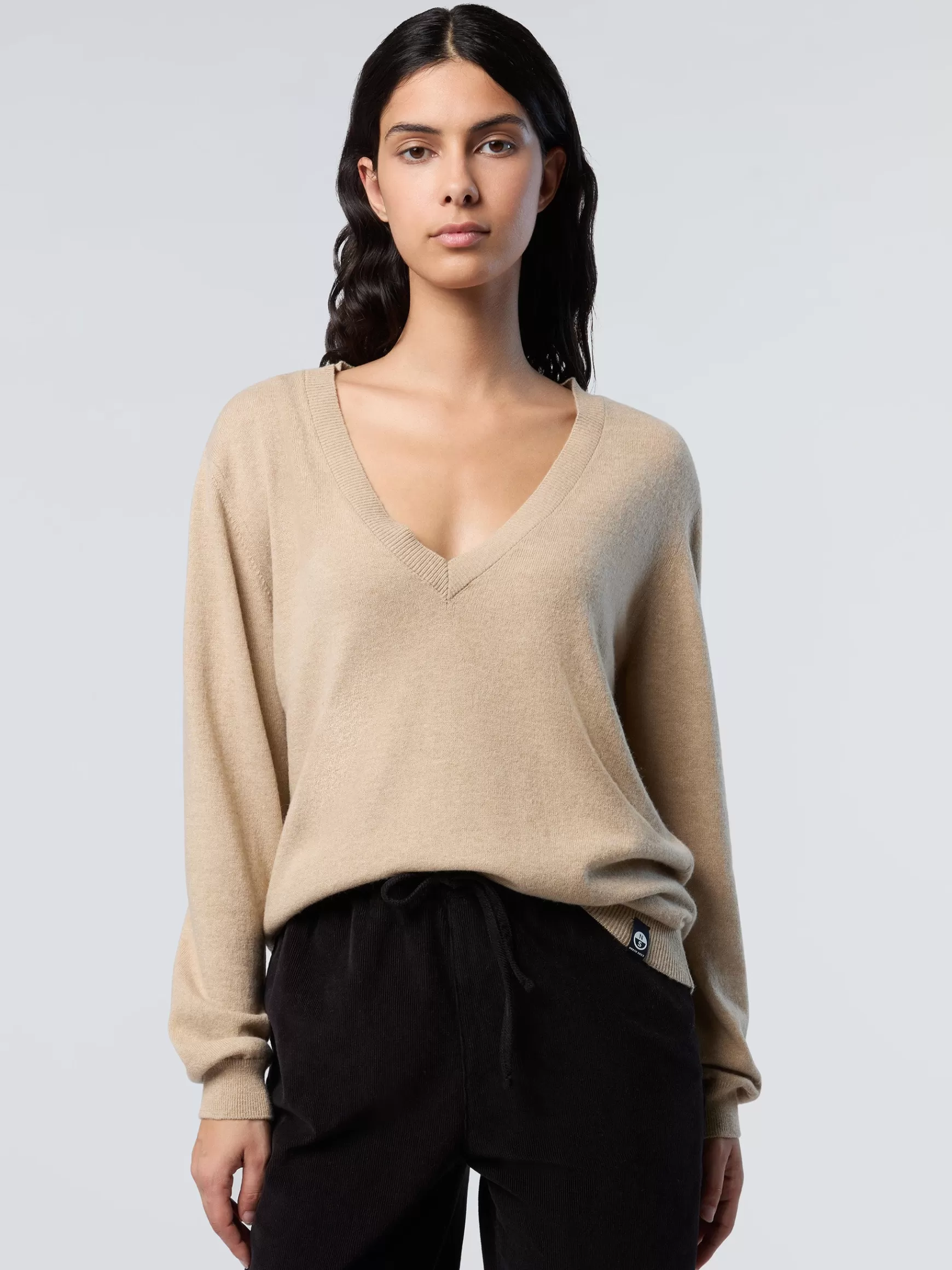 North Sails Maglione con scollo a V>Donna Maglioni E Cardigan
