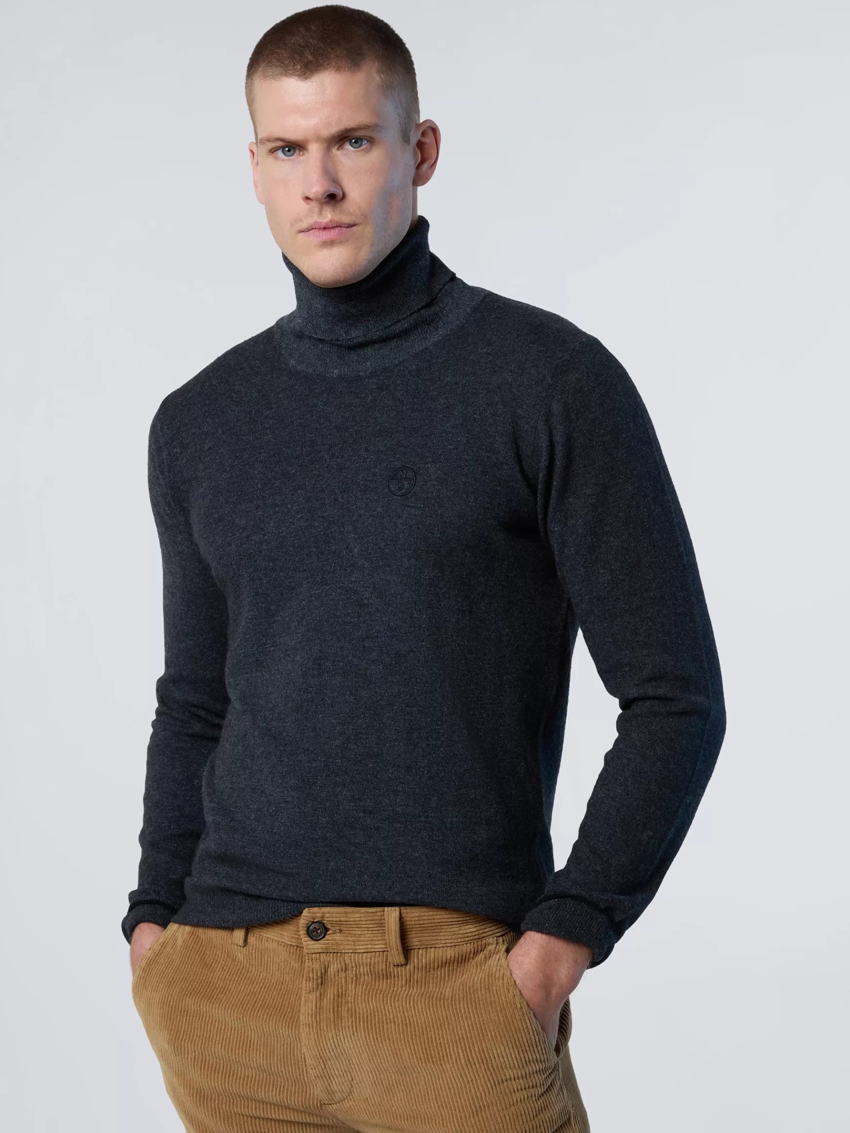 North Sails Maglione dolcevita in cashmere>Uomo Maglioni E Cardigan