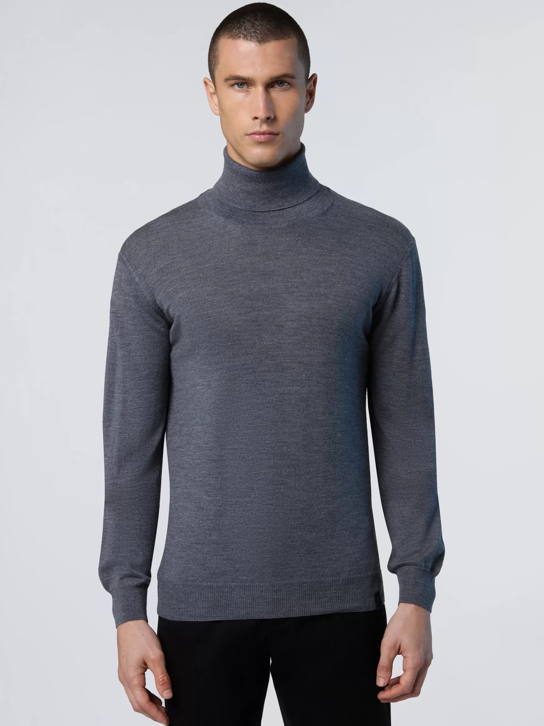 North Sails Maglione dolcevita in hydrowool>Uomo Maglioni E Cardigan