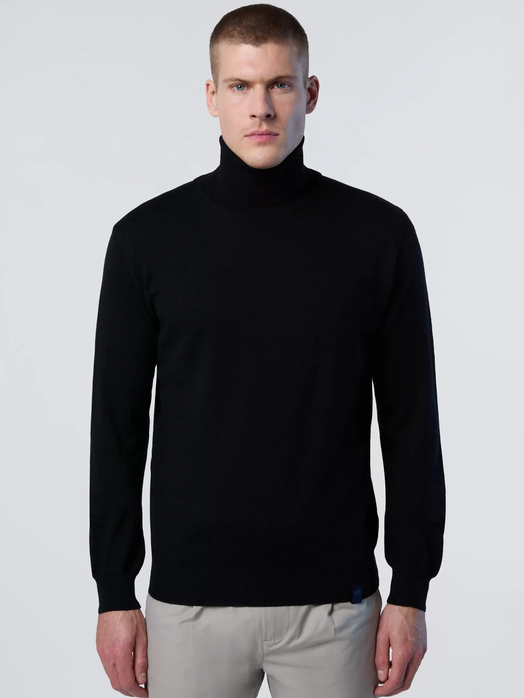 North Sails Maglione dolcevita in hydrowool>Uomo Maglioni E Cardigan