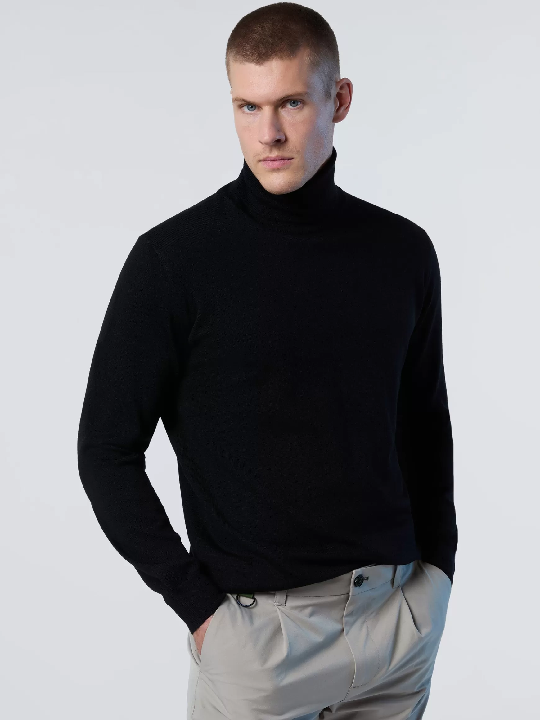 North Sails Maglione dolcevita in hydrowool>Uomo Maglioni E Cardigan