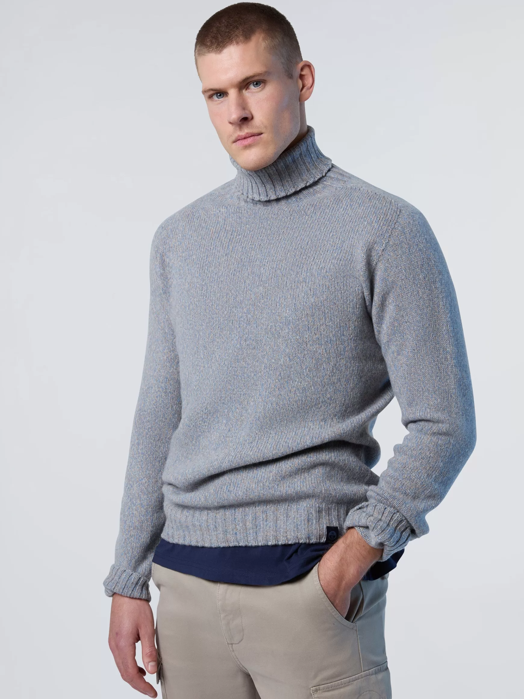 North Sails Maglione dolcevita in lana>Uomo Maglioni E Cardigan