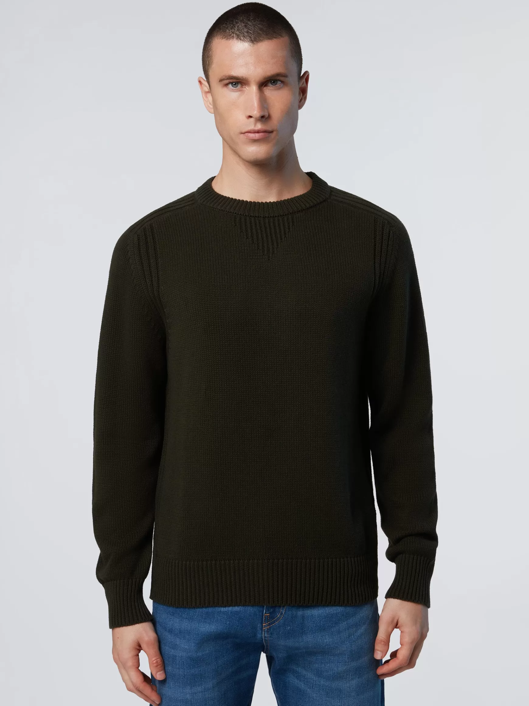 North Sails Maglione girocollo a coste>Uomo Maglioni E Cardigan