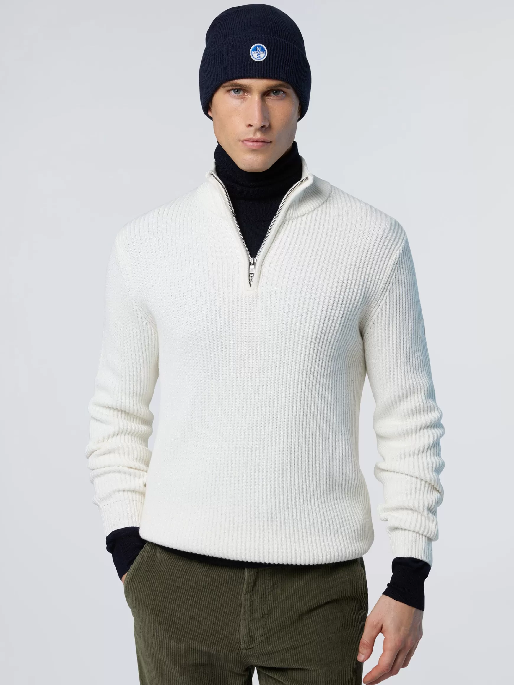 North Sails Maglione girocollo a coste>Uomo Maglioni E Cardigan