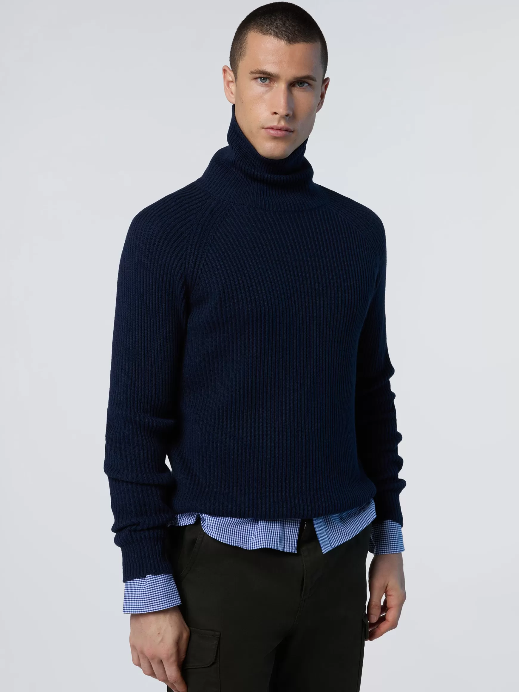 North Sails Maglione girocollo a coste>Uomo Maglioni E Cardigan