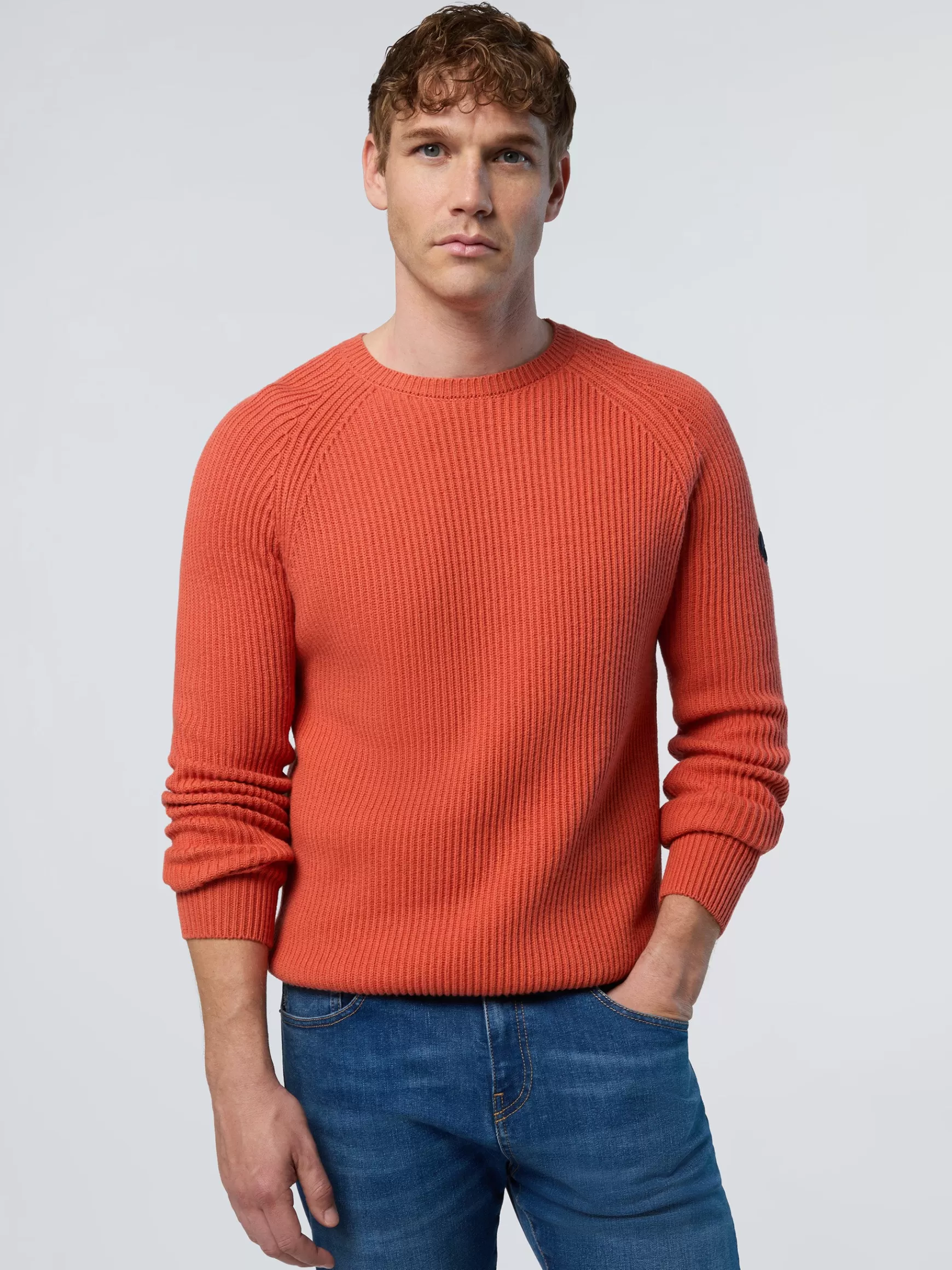 North Sails Maglione girocollo a coste>Uomo Maglioni E Cardigan