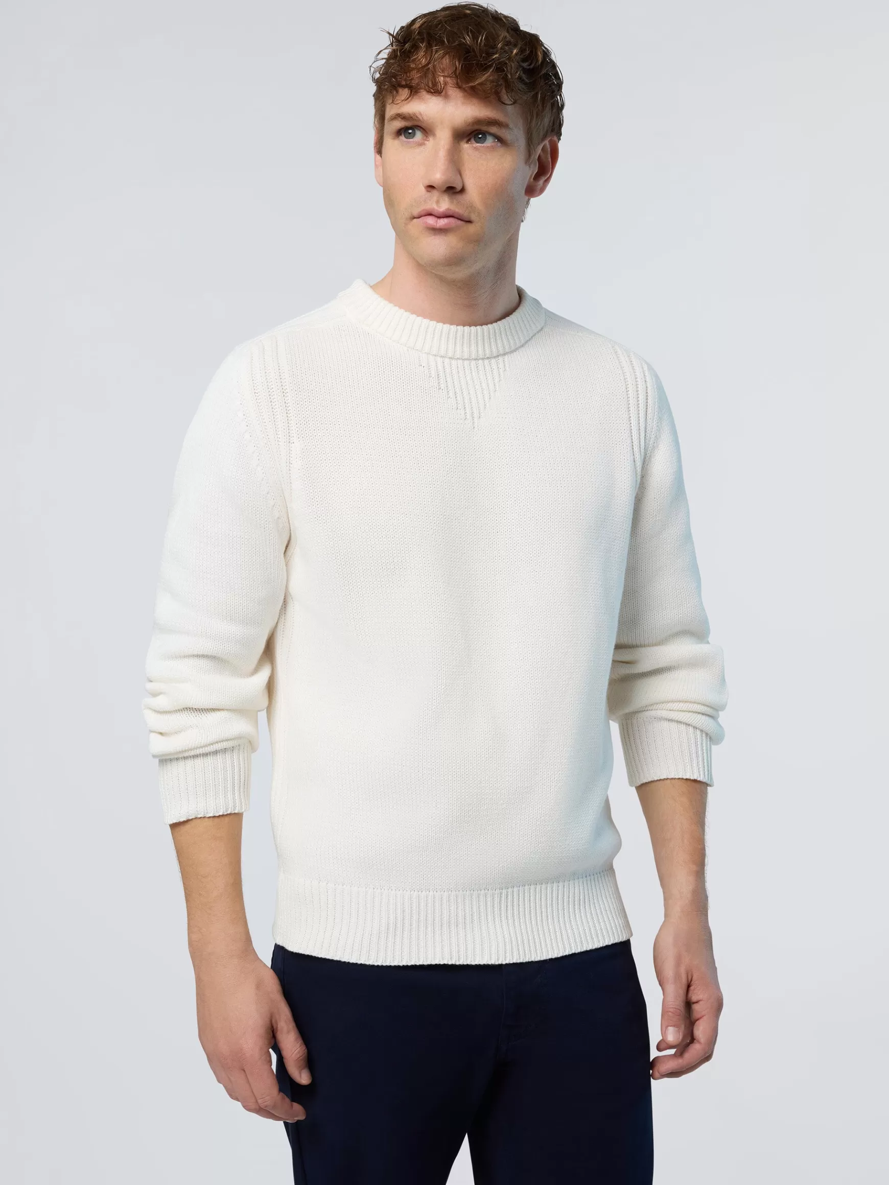 North Sails Maglione girocollo a coste>Uomo Maglioni E Cardigan