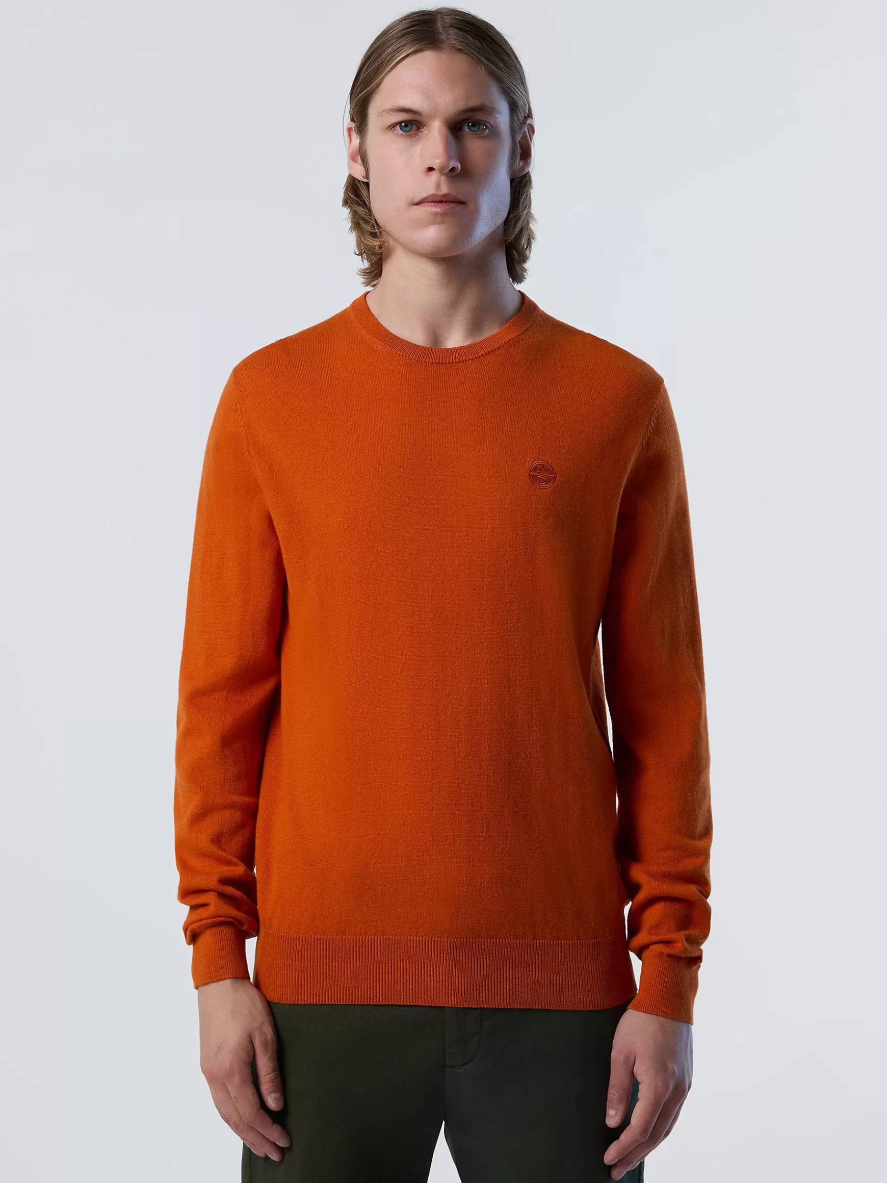 North Sails Maglione girocollo con logo>Uomo Outlet | Maglioni E Cardigan