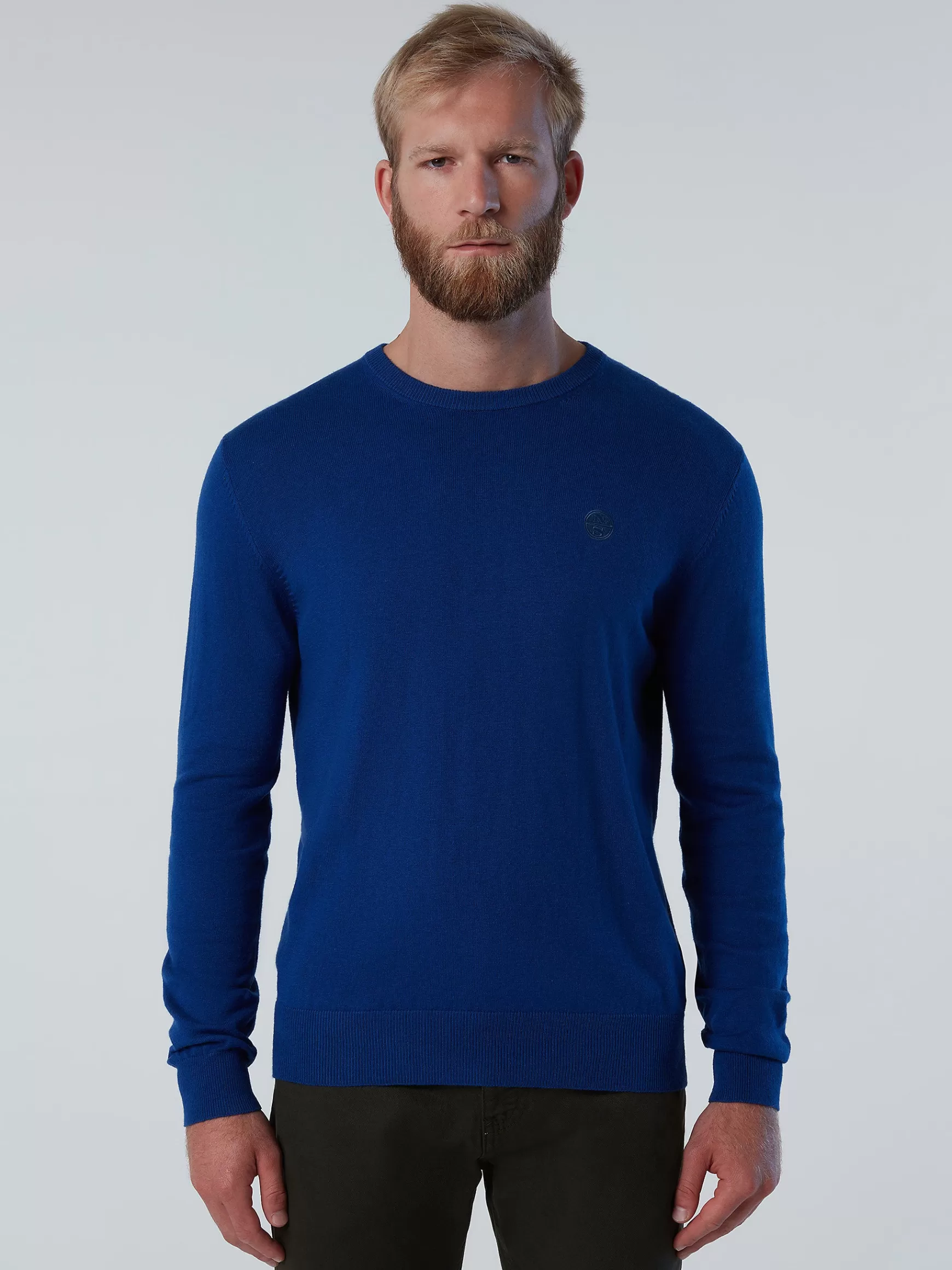 North Sails Maglione girocollo con logo>Uomo Outlet | Maglioni E Cardigan