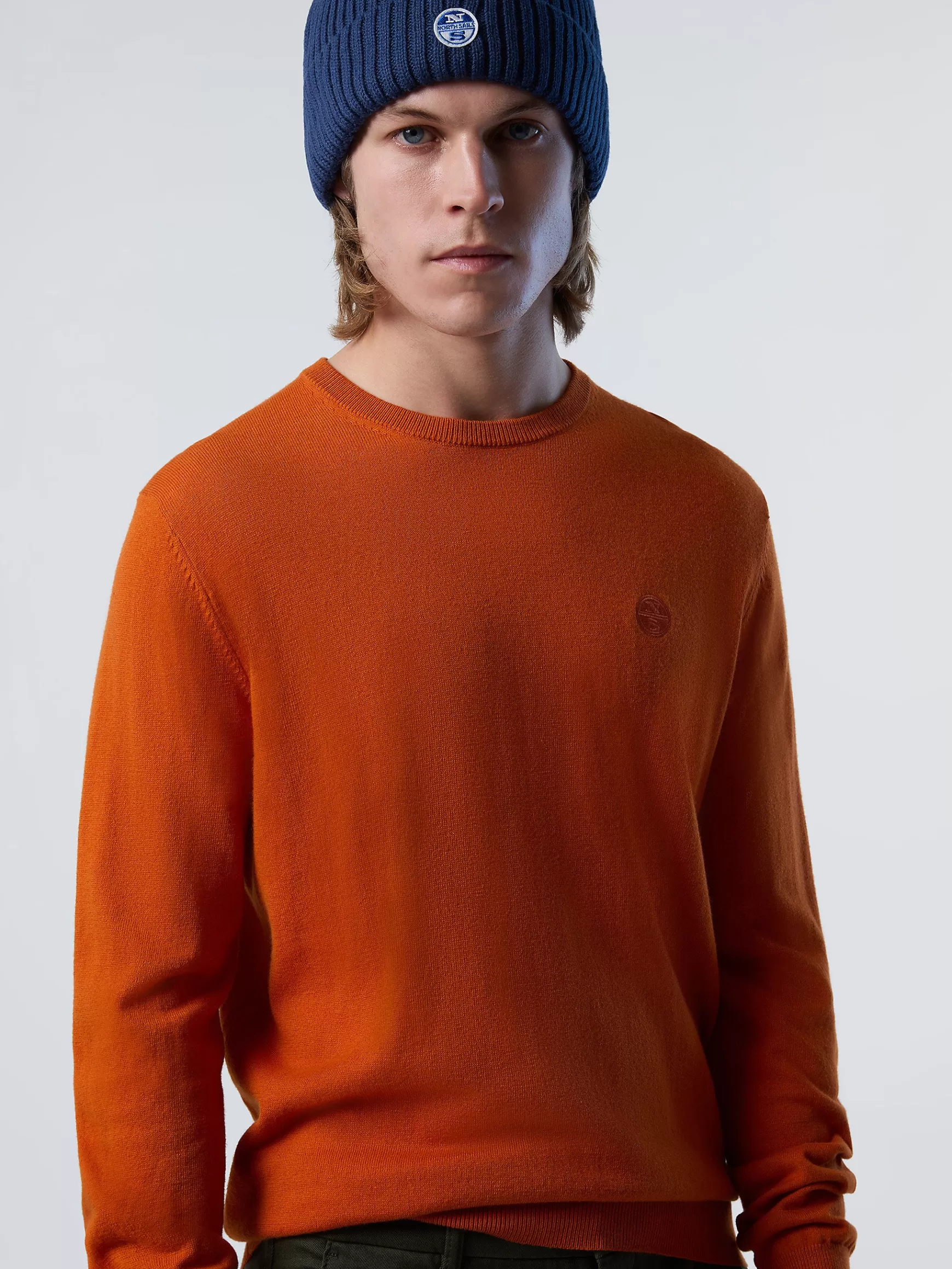 North Sails Maglione girocollo con logo>Uomo Outlet | Maglioni E Cardigan