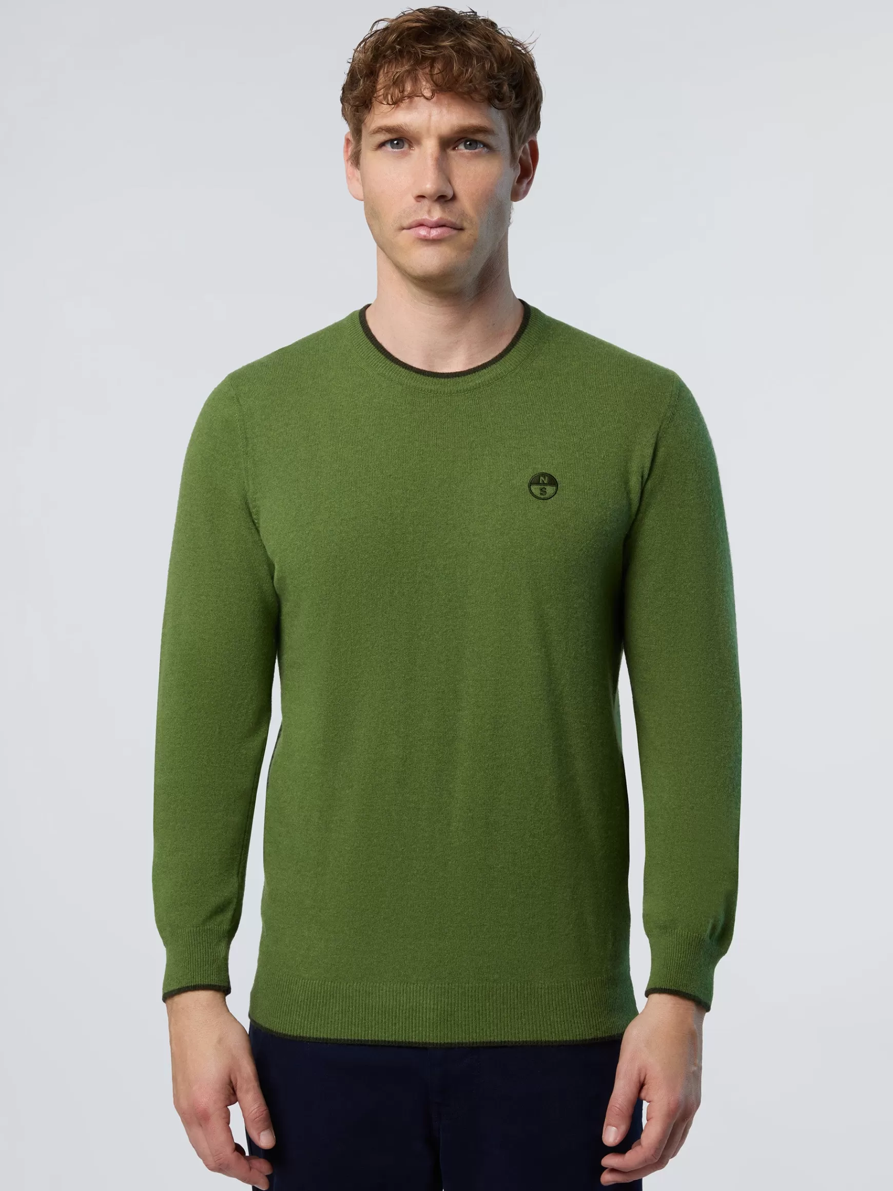 North Sails Maglione girocollo in cashmere>Uomo Maglioni E Cardigan