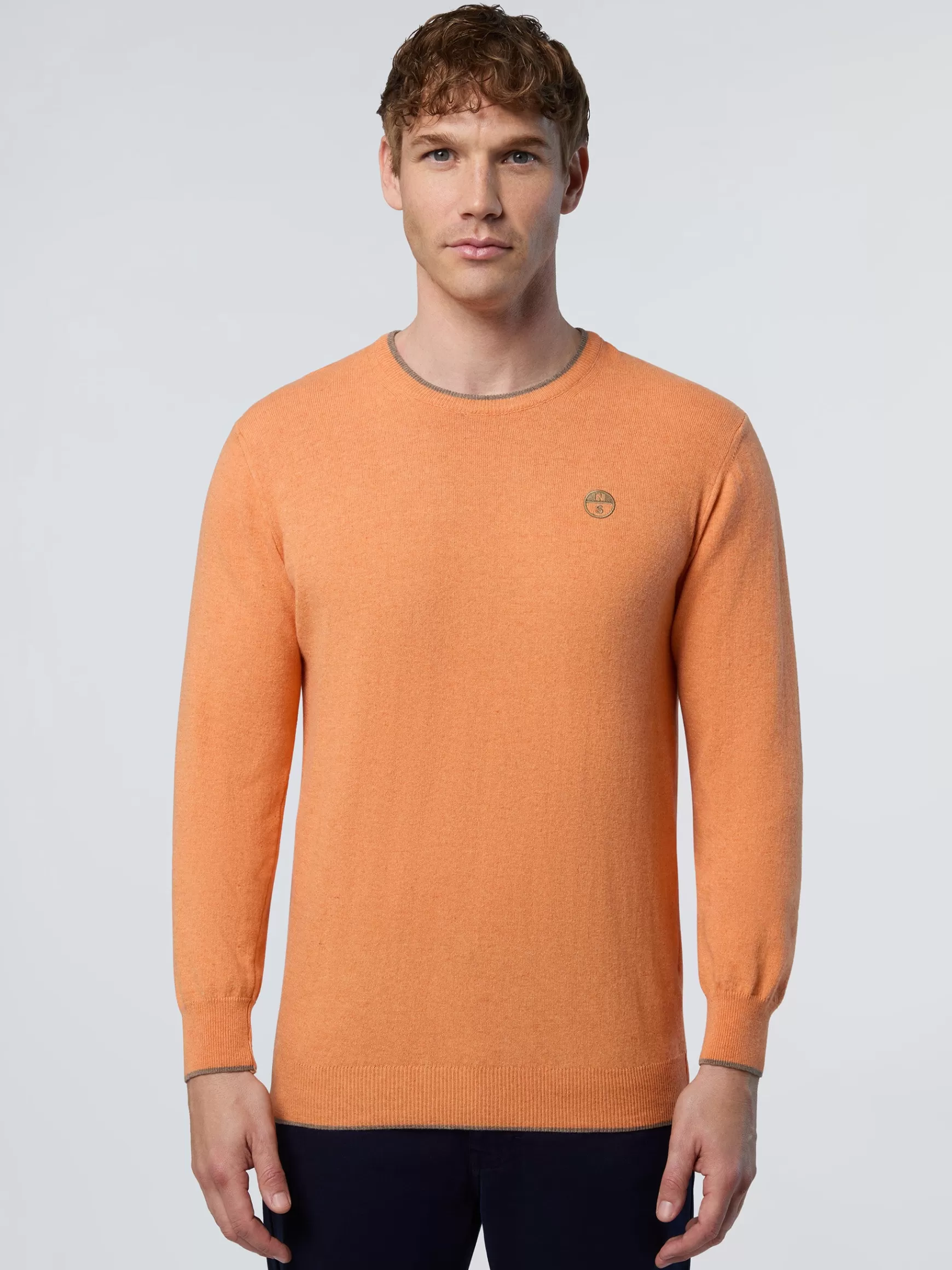 North Sails Maglione girocollo in cashmere>Uomo Maglioni E Cardigan