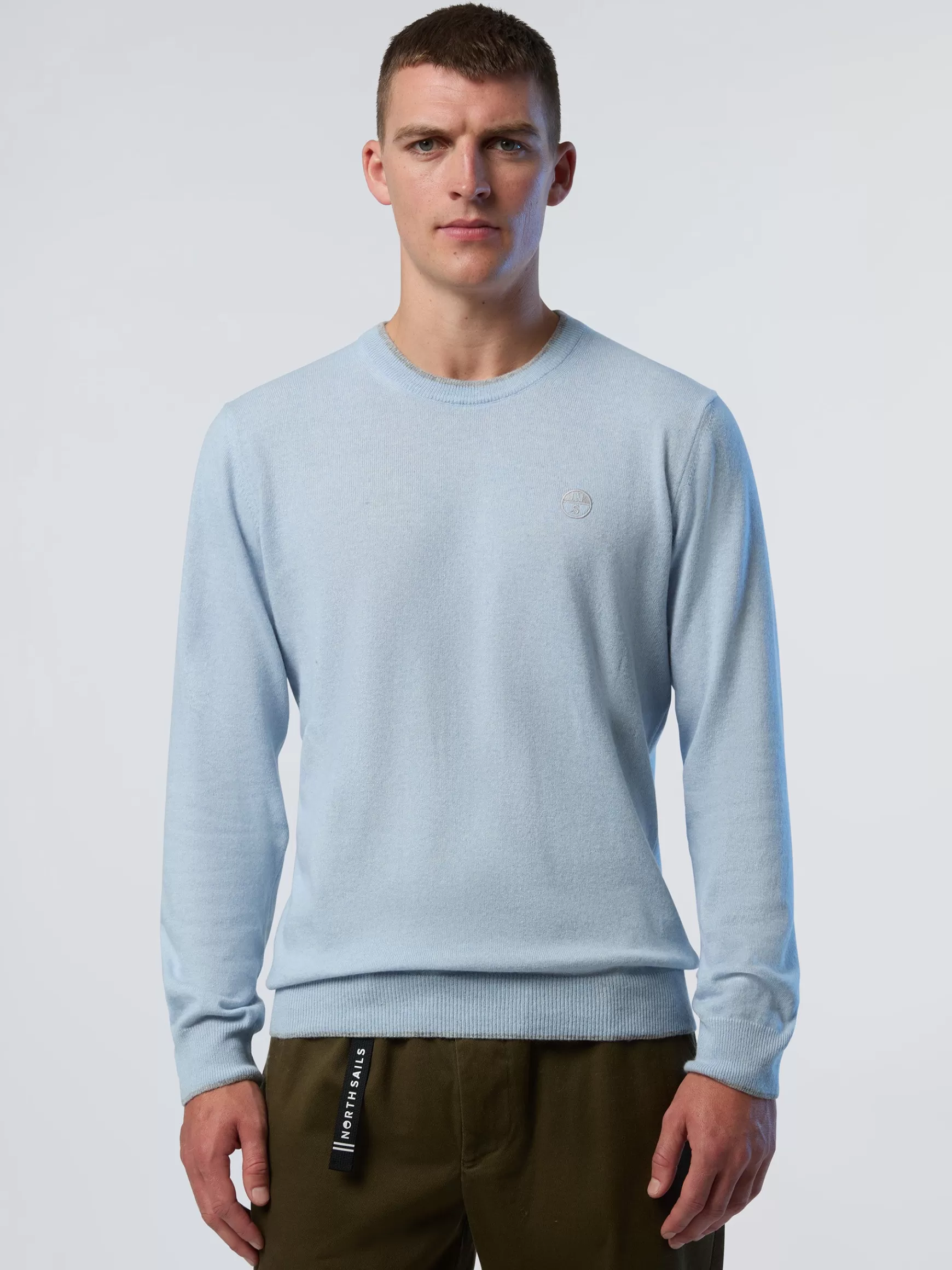 North Sails Maglione girocollo in cashmere>Uomo Maglioni E Cardigan