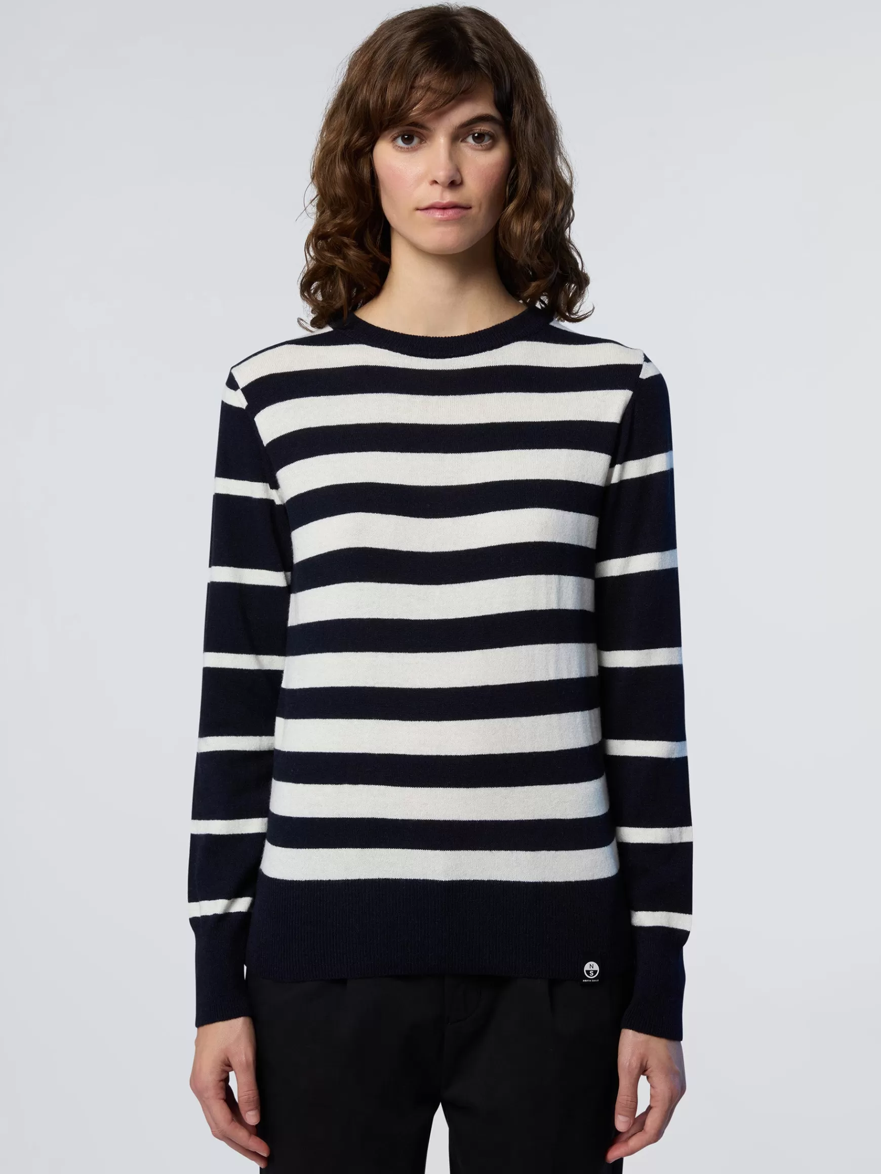 North Sails Maglione girocollo in cashmere>Donna Maglioni E Cardigan