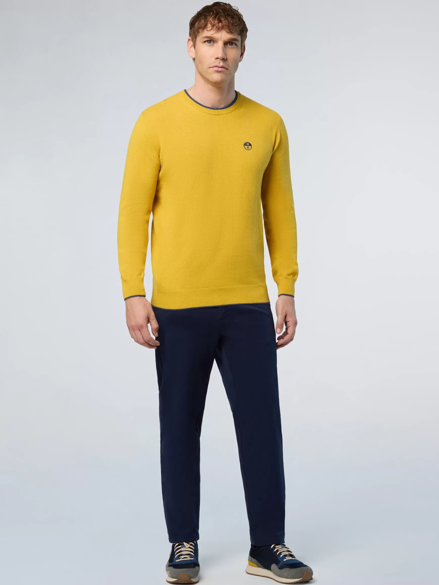 North Sails Maglione girocollo in cashmere>Uomo Maglioni E Cardigan