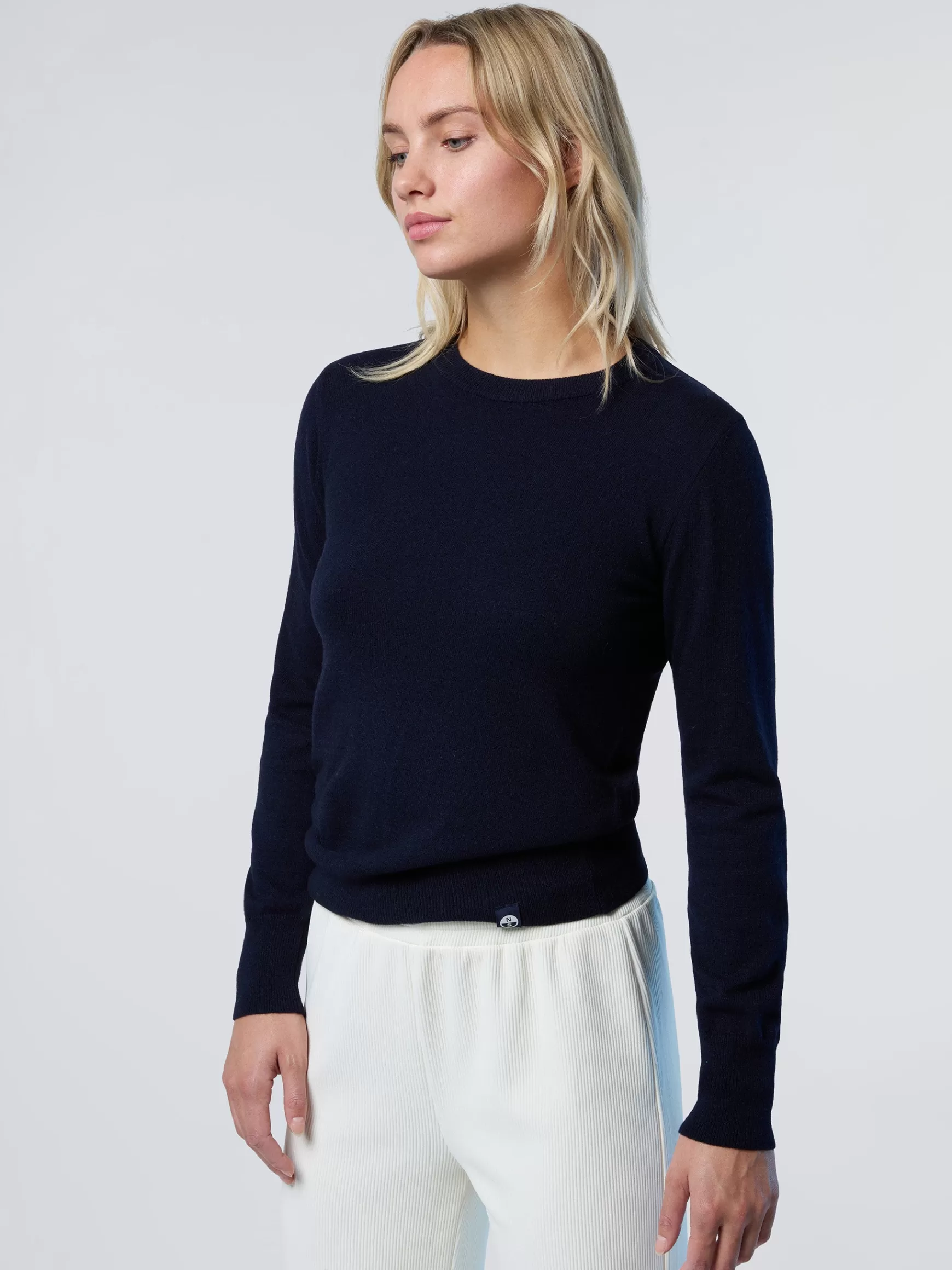 North Sails Maglione girocollo in cashmere>Donna Maglioni E Cardigan
