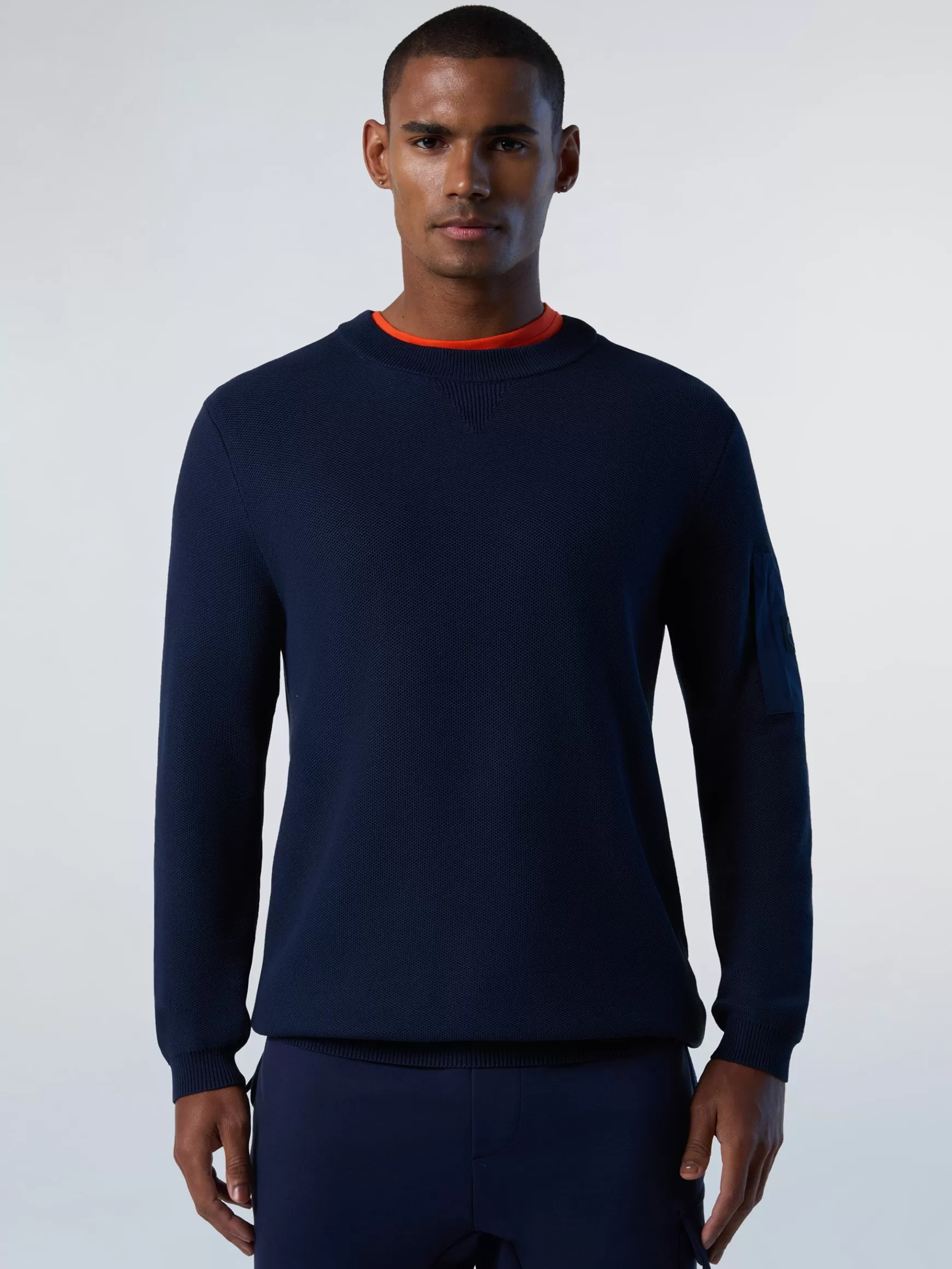 North Sails Maglione girocollo in ECOVERO™>Uomo Outlet | Maglioni E Cardigan
