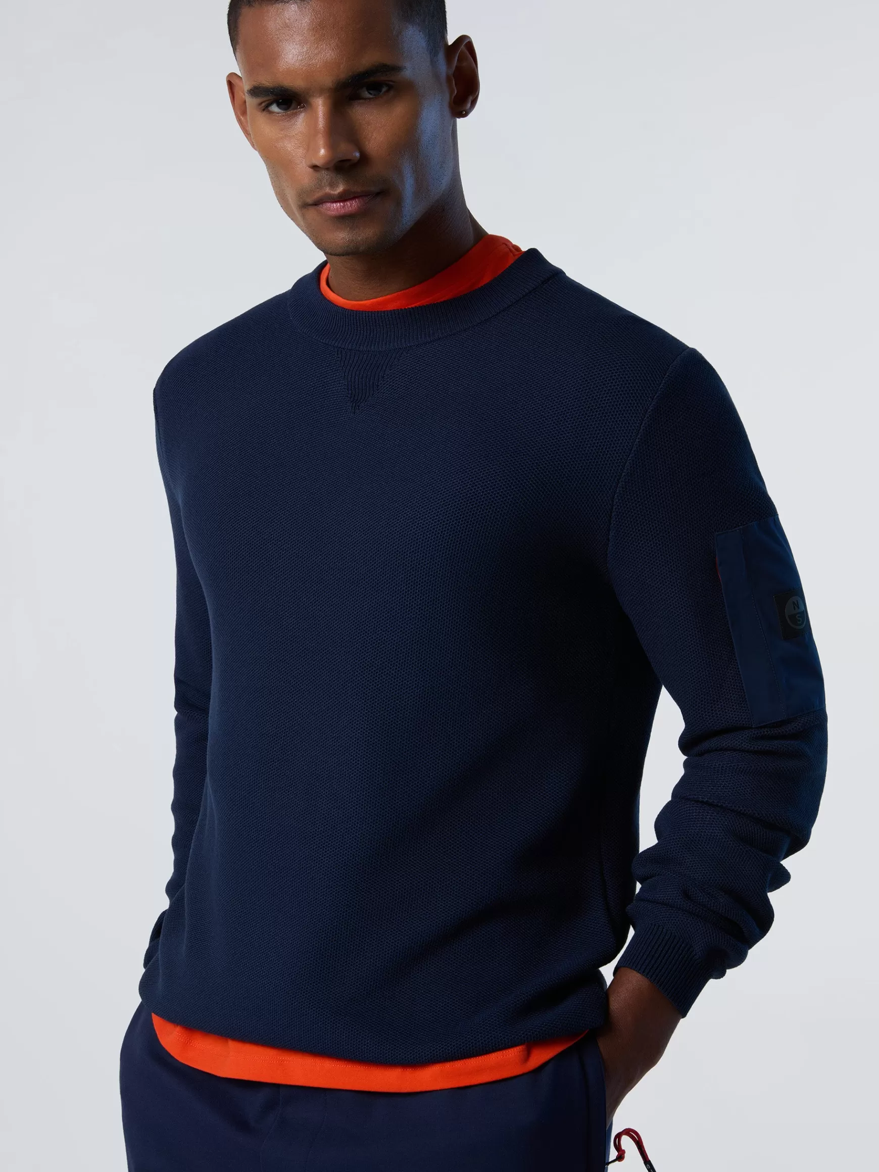 North Sails Maglione girocollo in ECOVERO™>Uomo Outlet | Maglioni E Cardigan