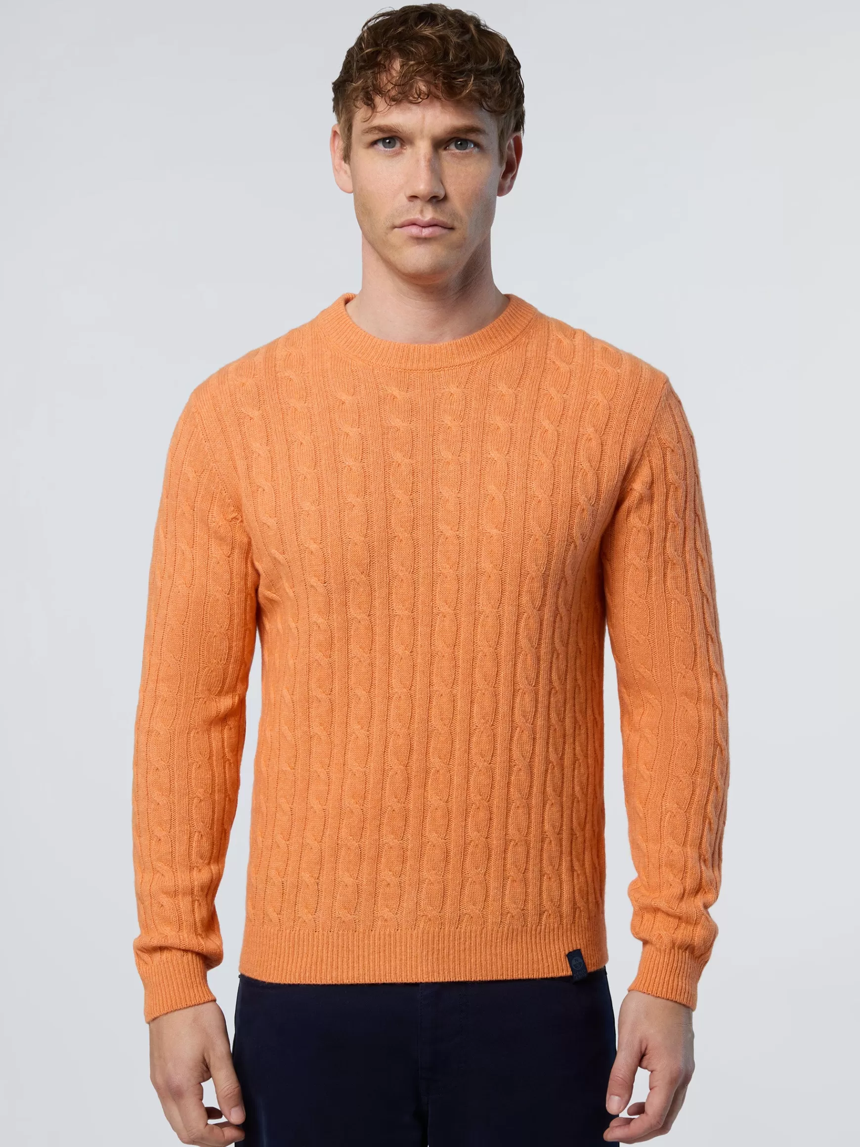 North Sails Maglione in cashmere a trecce>Uomo Shop By Look | Maglioni E Cardigan