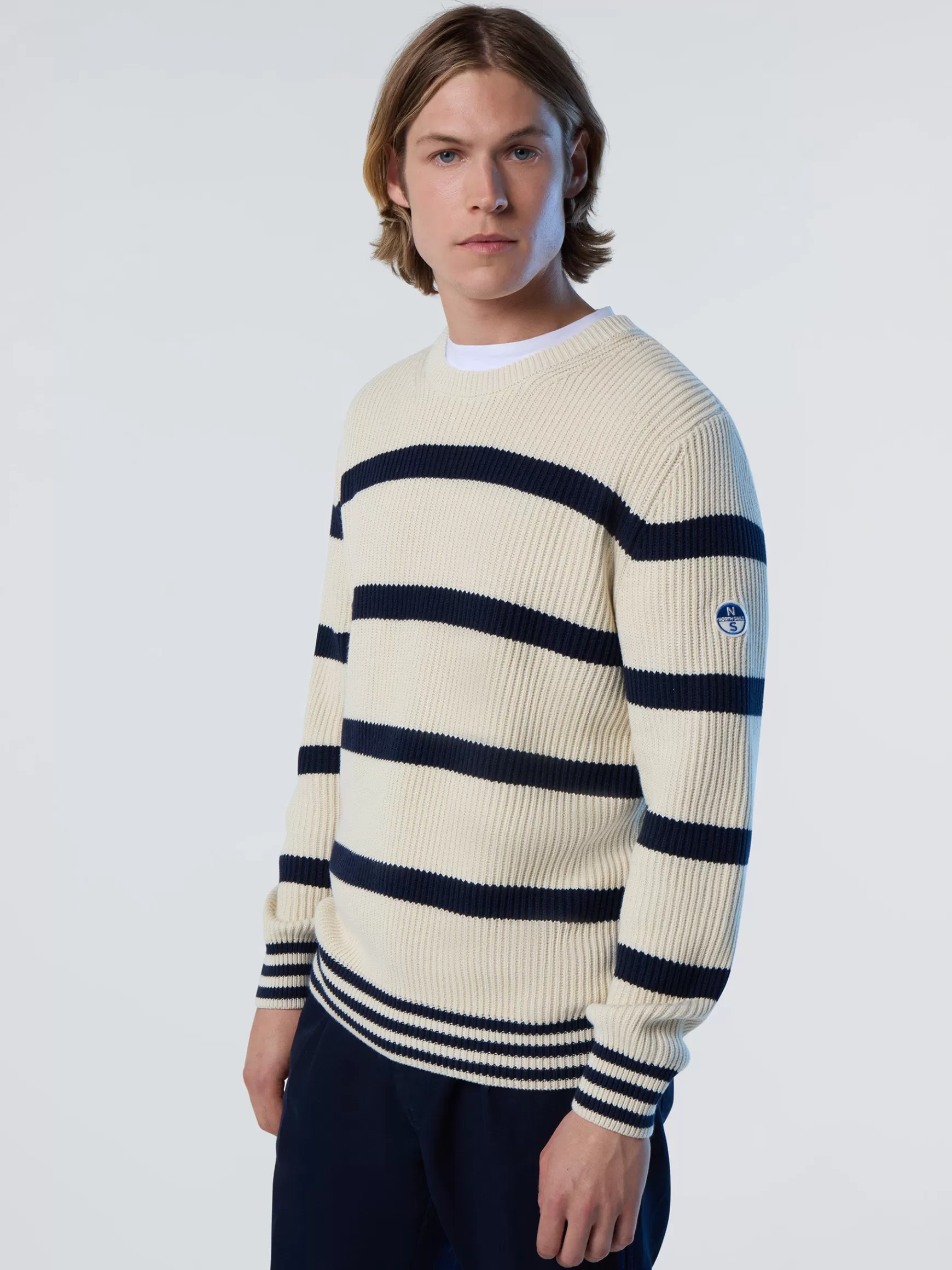 North Sails Maglione in cotone a coste>Uomo Outlet | Maglioni E Cardigan