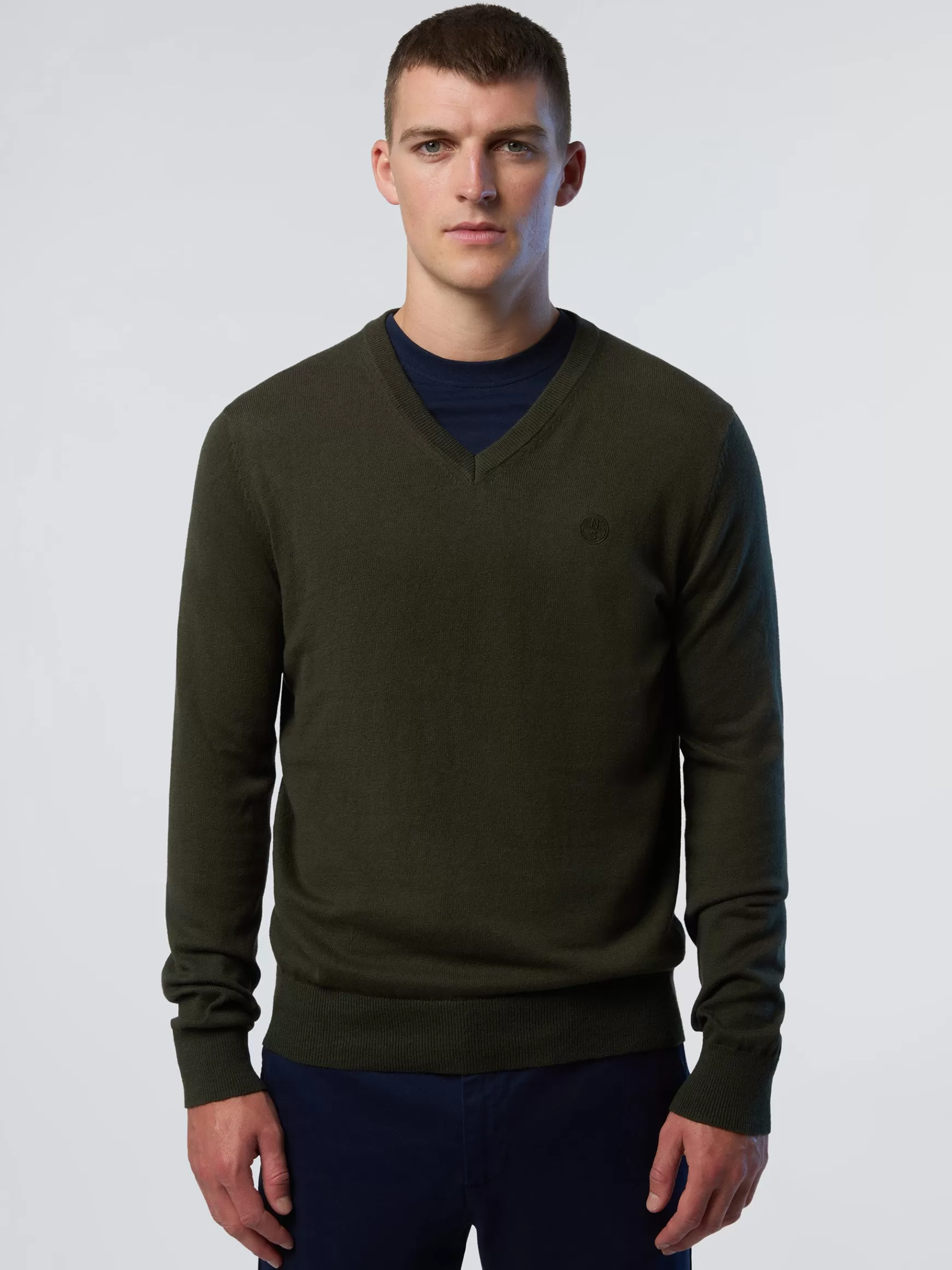 North Sails Maglione in cotone e lana>Uomo Maglioni E Cardigan