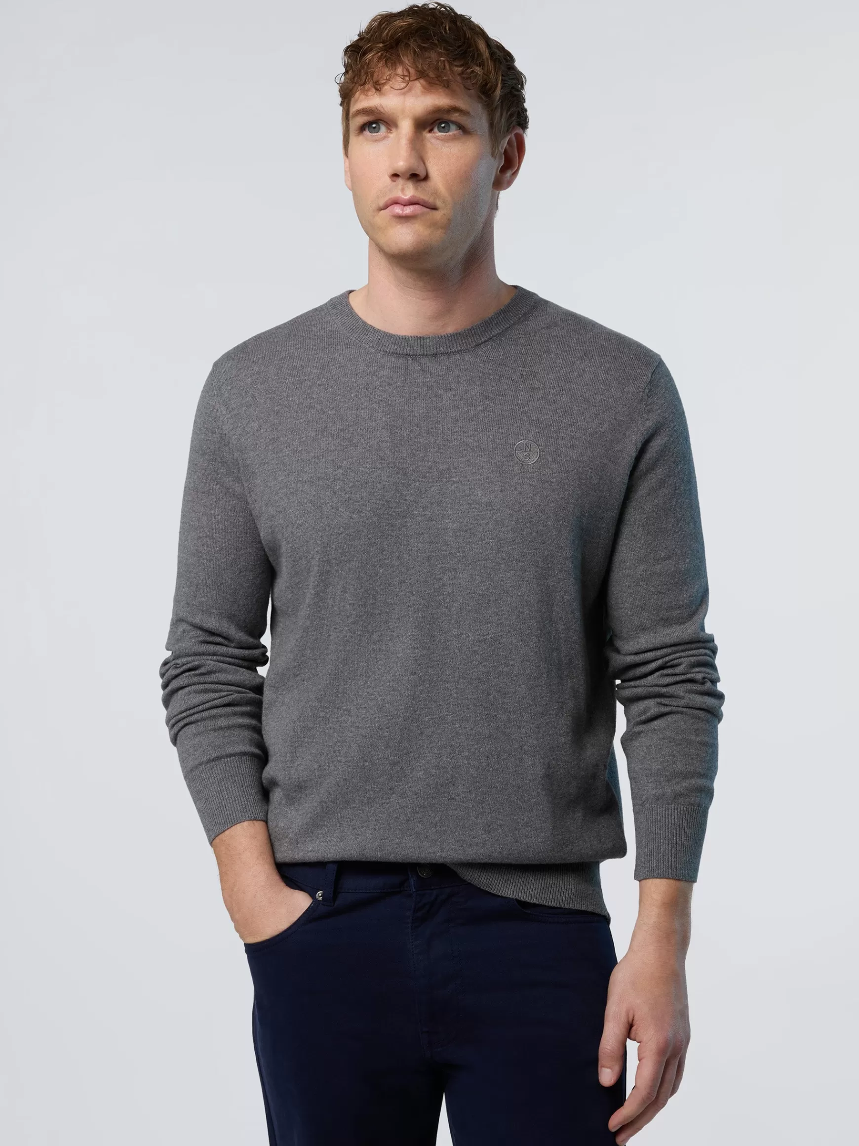 North Sails Maglione in cotone e lana>Uomo Maglioni E Cardigan