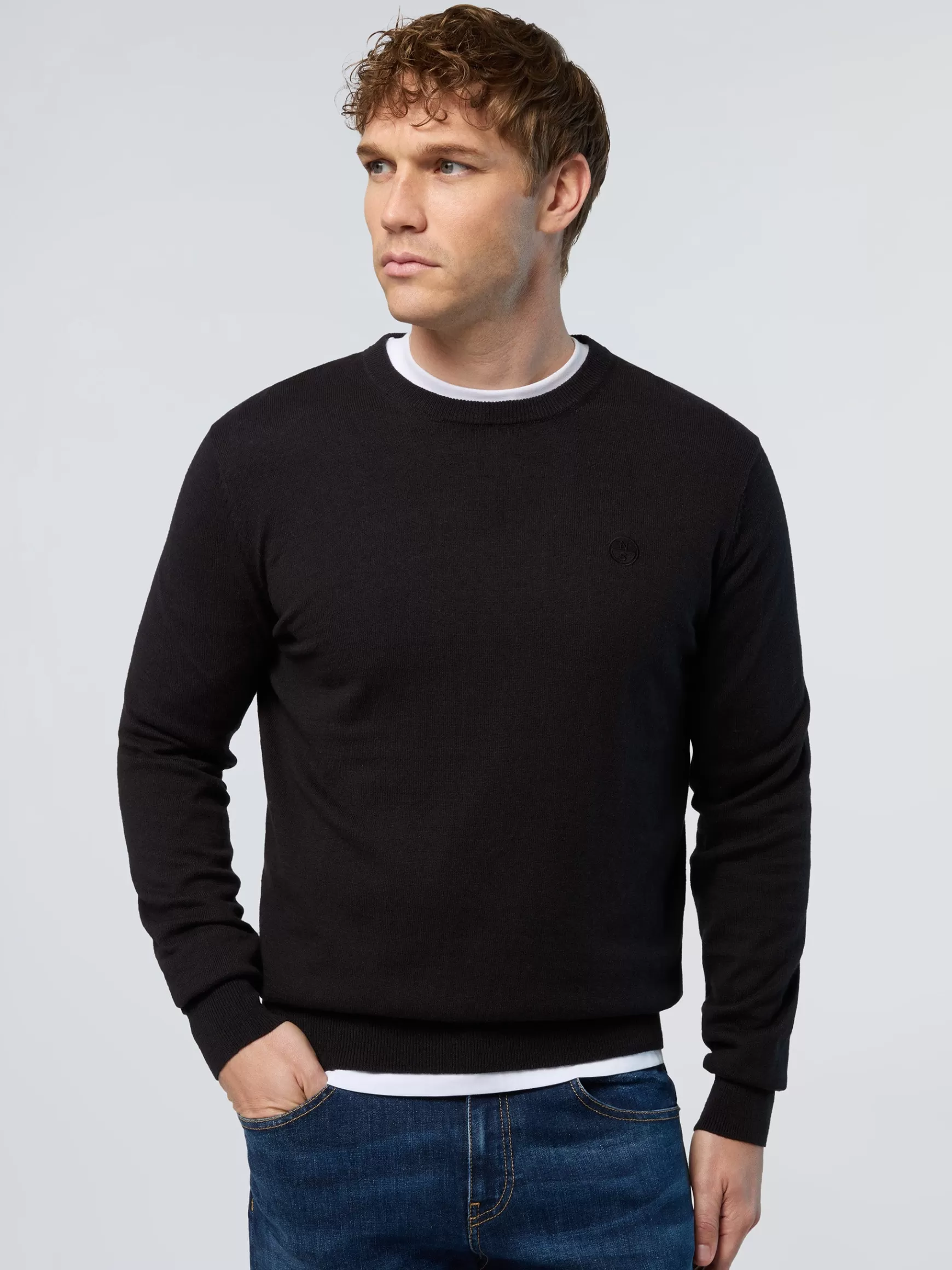 North Sails Maglione in cotone e lana>Uomo Maglioni E Cardigan