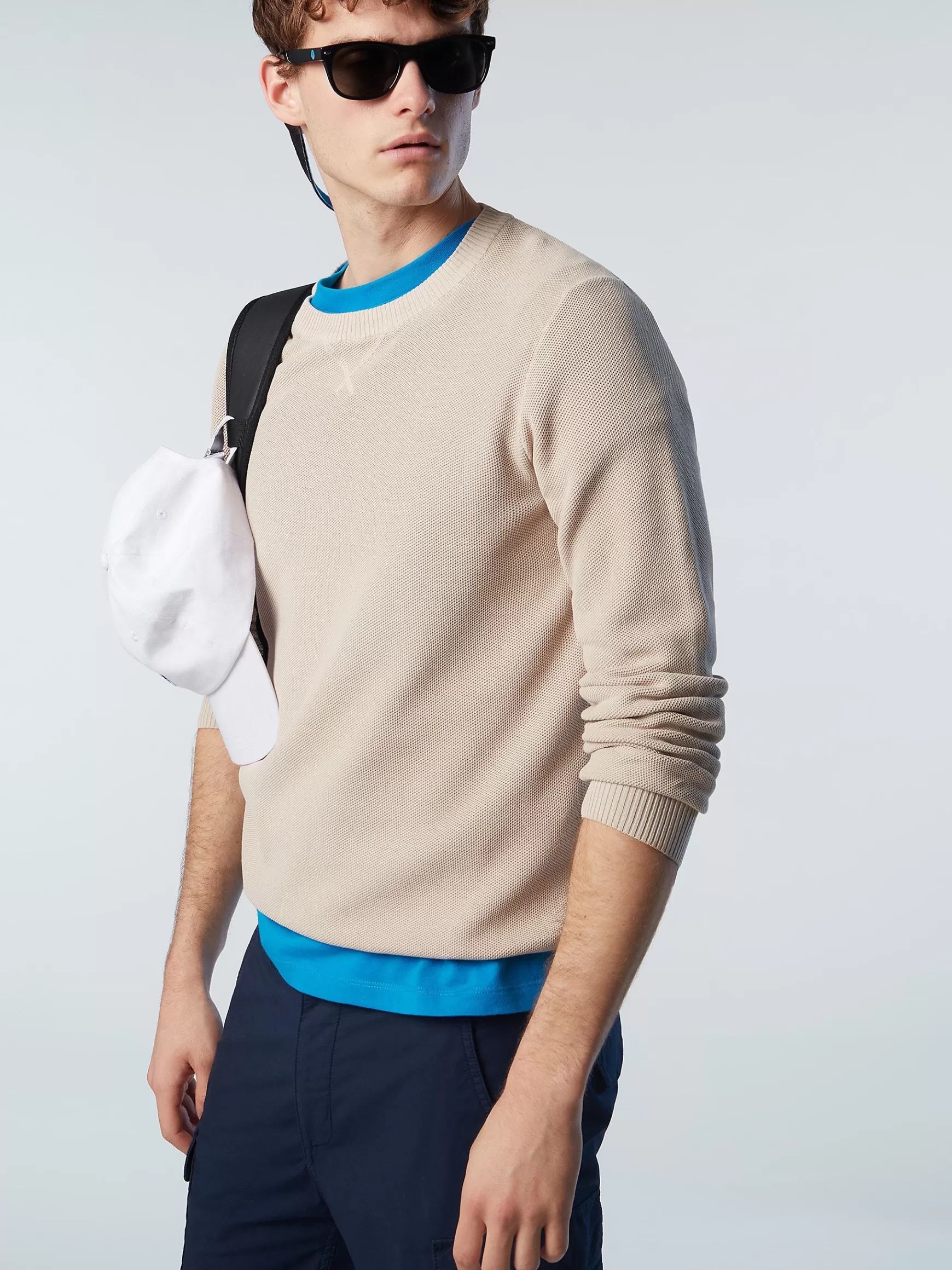 North Sails Maglione in cotone organico>Uomo Outlet | Maglioni E Cardigan