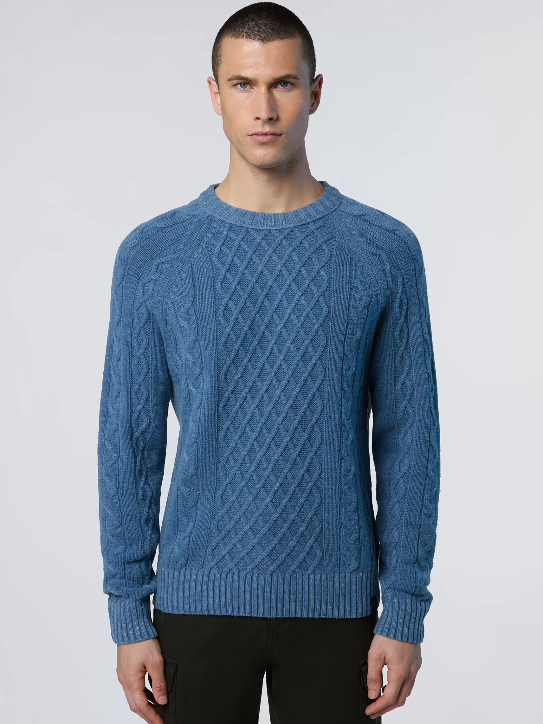 North Sails Maglione in lana a trecce>Uomo Maglioni E Cardigan