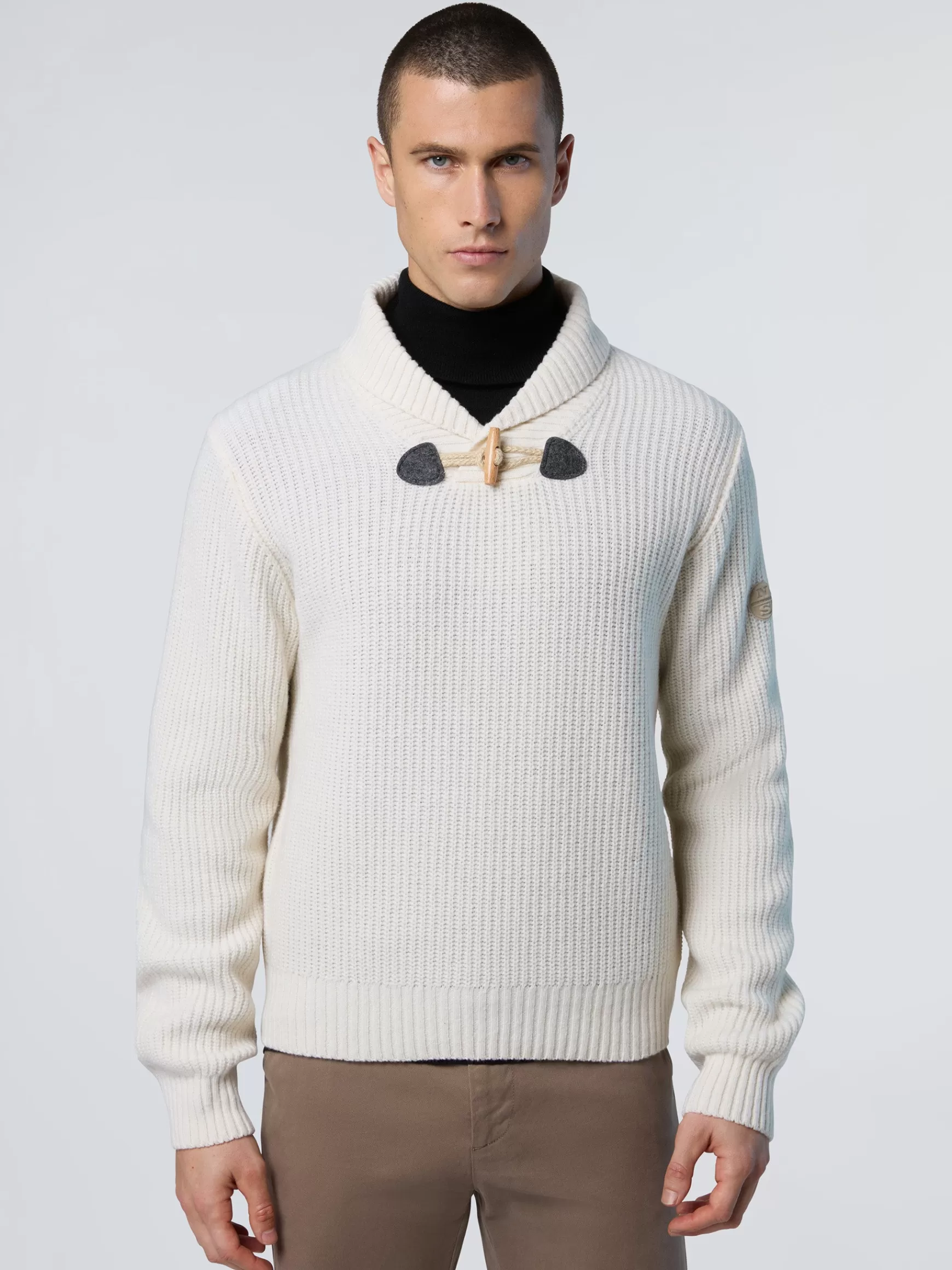North Sails Maglione in lana a trecce>Uomo Maglioni E Cardigan