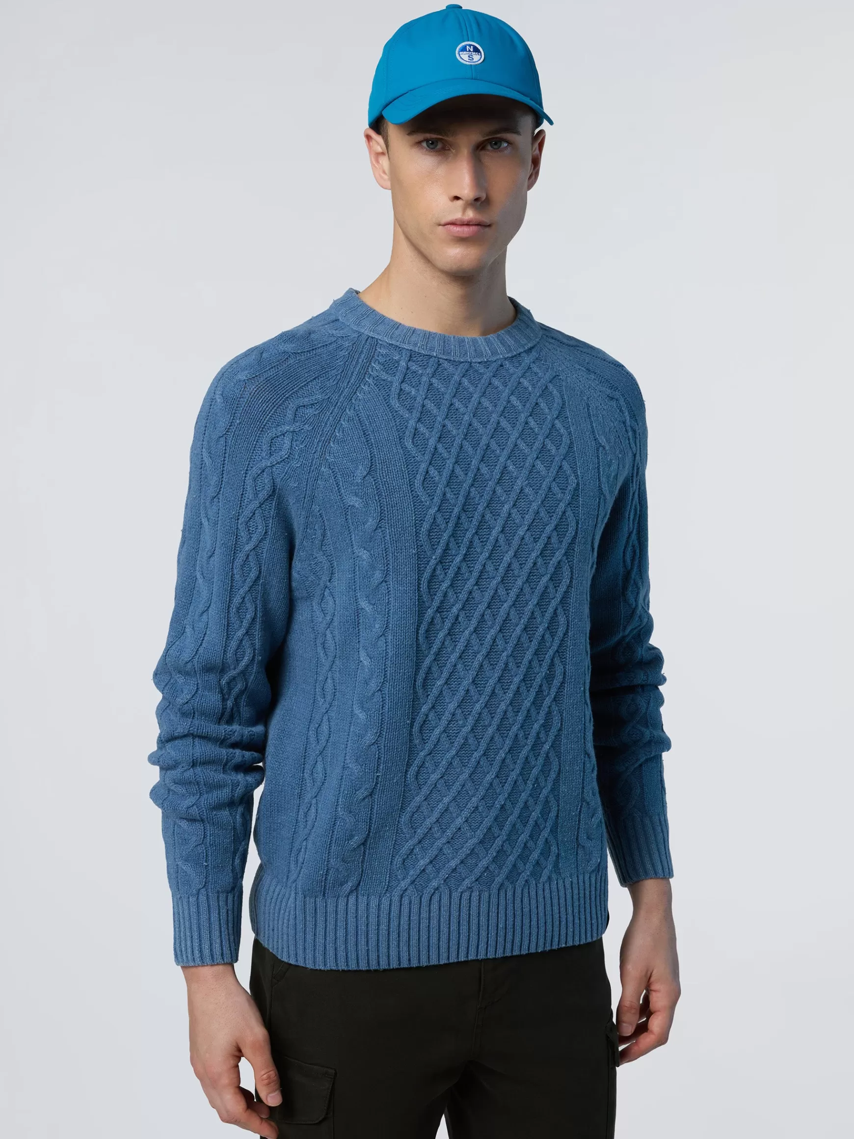 North Sails Maglione in lana a trecce>Uomo Maglioni E Cardigan