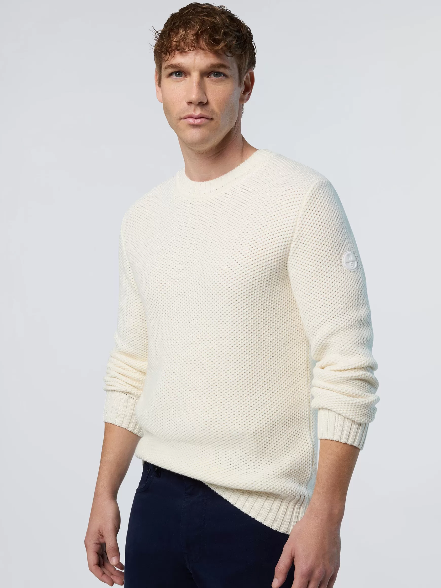 North Sails Maglione in lana e cotone>Uomo Maglioni E Cardigan
