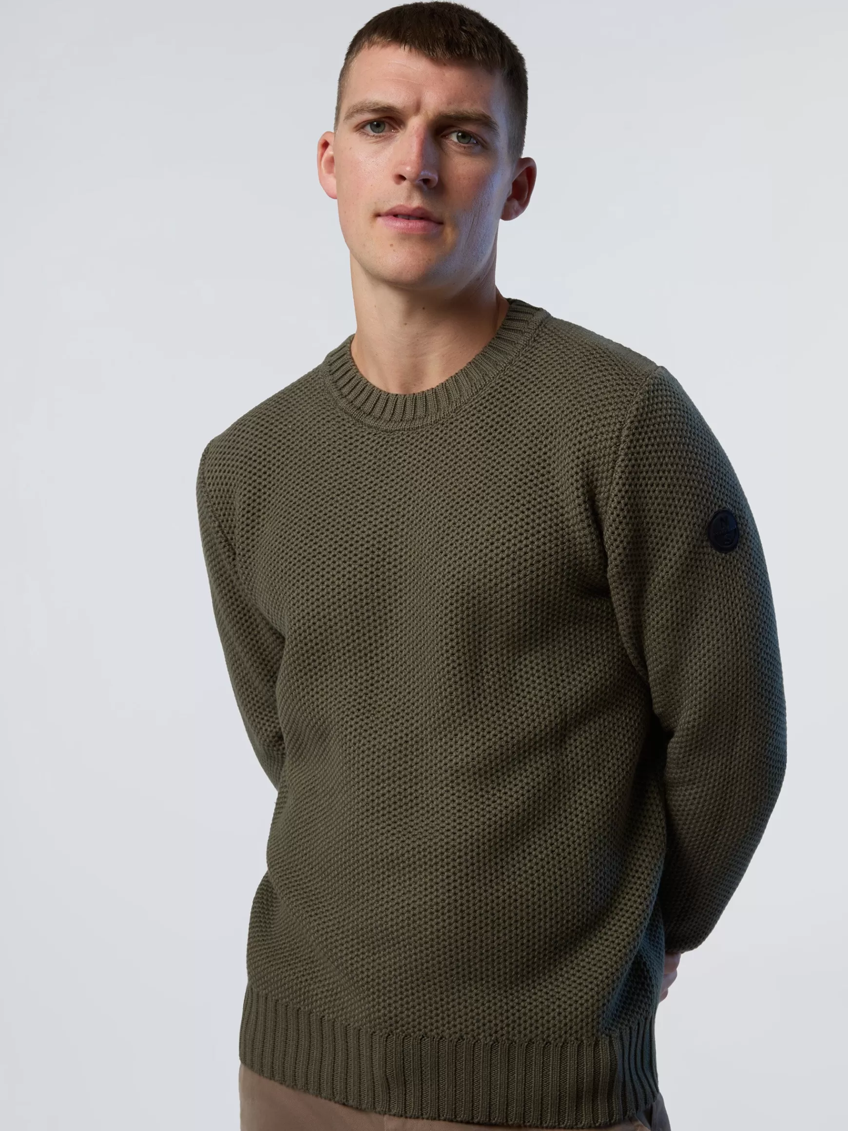 North Sails Maglione in lana e cotone>Uomo Maglioni E Cardigan